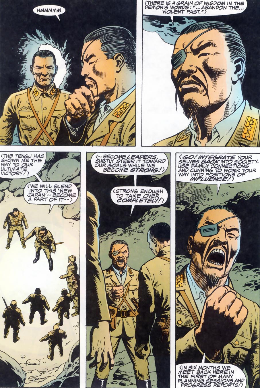 Read online Shadowmasters comic -  Issue #1 - 46