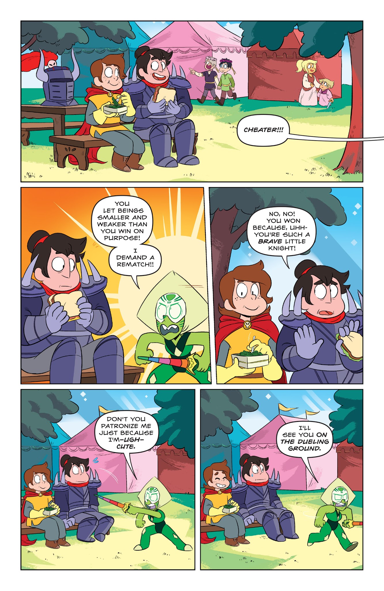 Read online Steven Universe Ongoing comic -  Issue #4 - 18