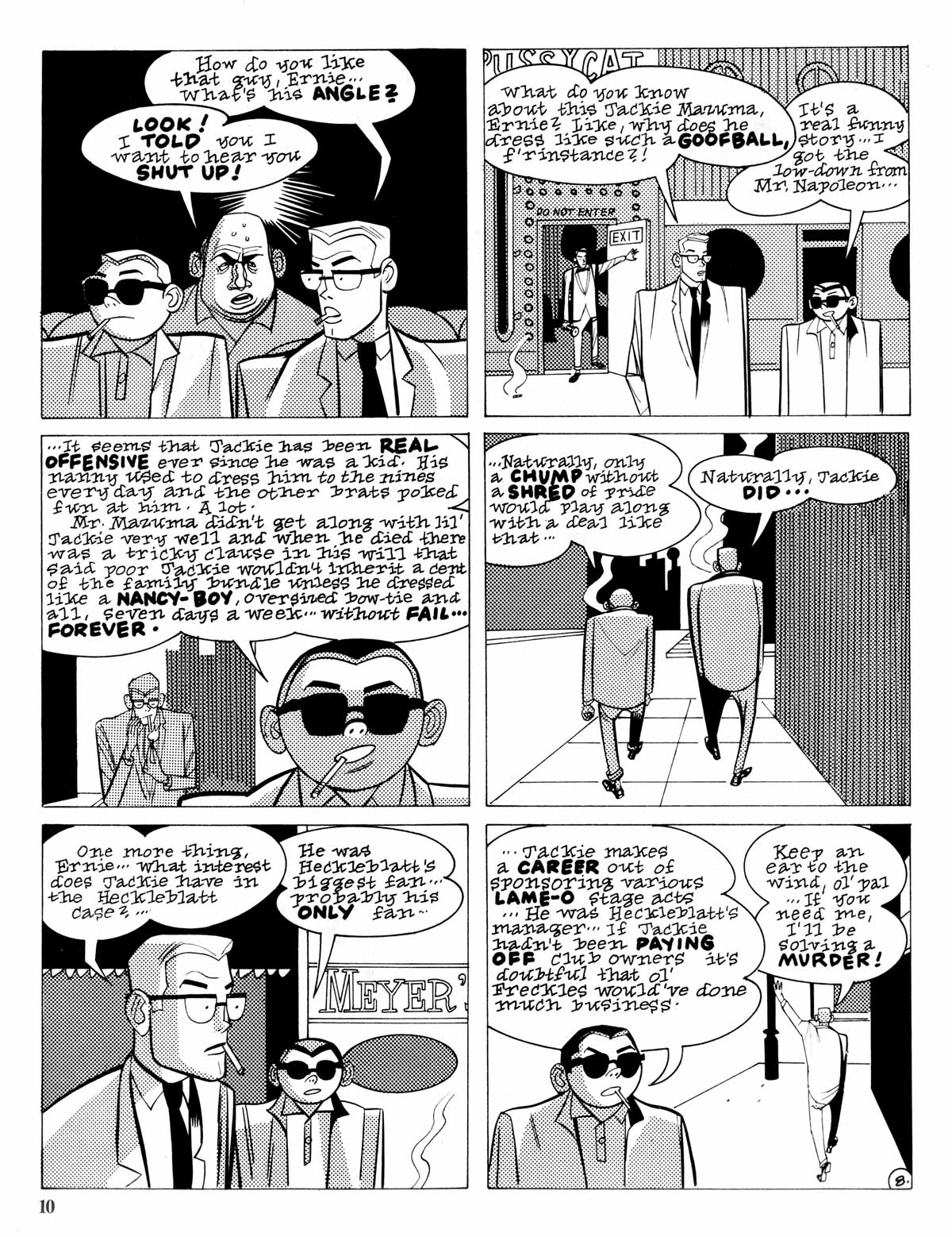 Read online Lloyd Llewellyn comic -  Issue #3 - 12
