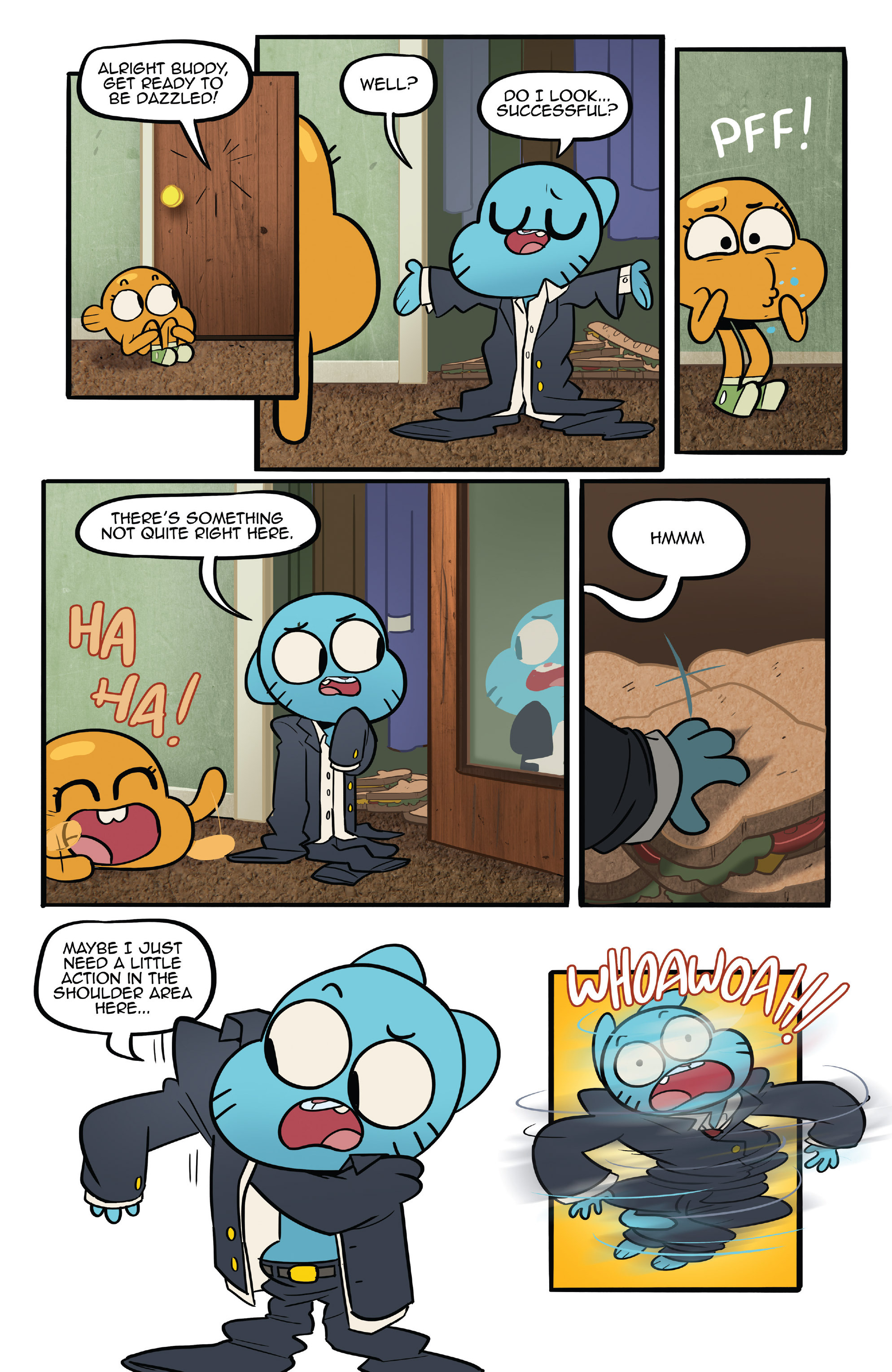 Read online The Amazing World of Gumball comic -  Issue #6 - 8