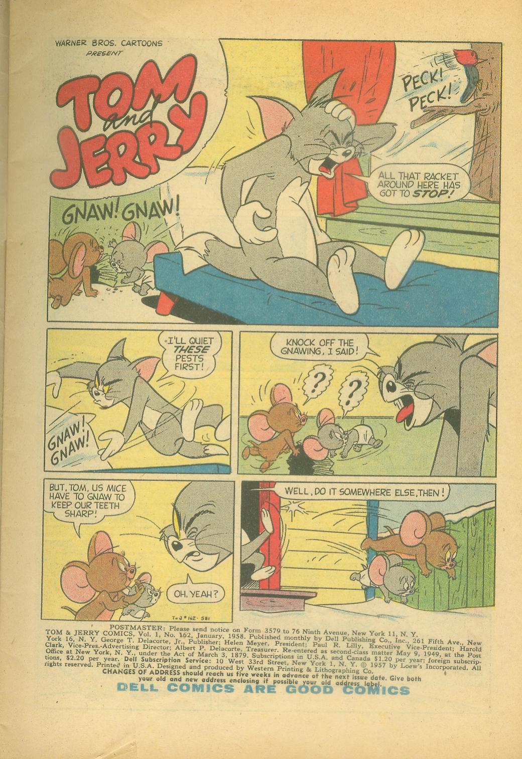 Read online Tom & Jerry Comics comic -  Issue #162 - 3