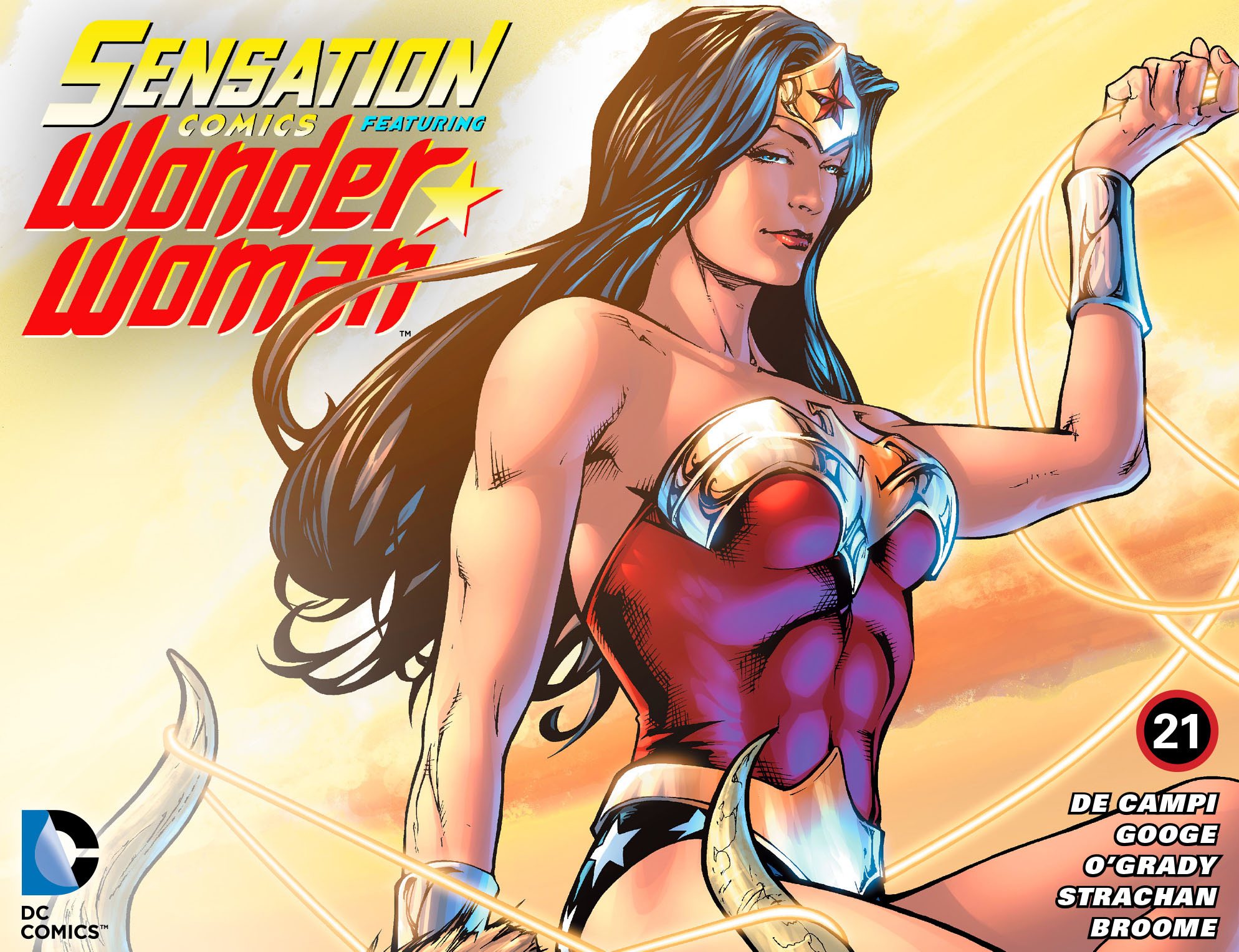Read online Sensation Comics Featuring Wonder Woman comic -  Issue #21 - 1