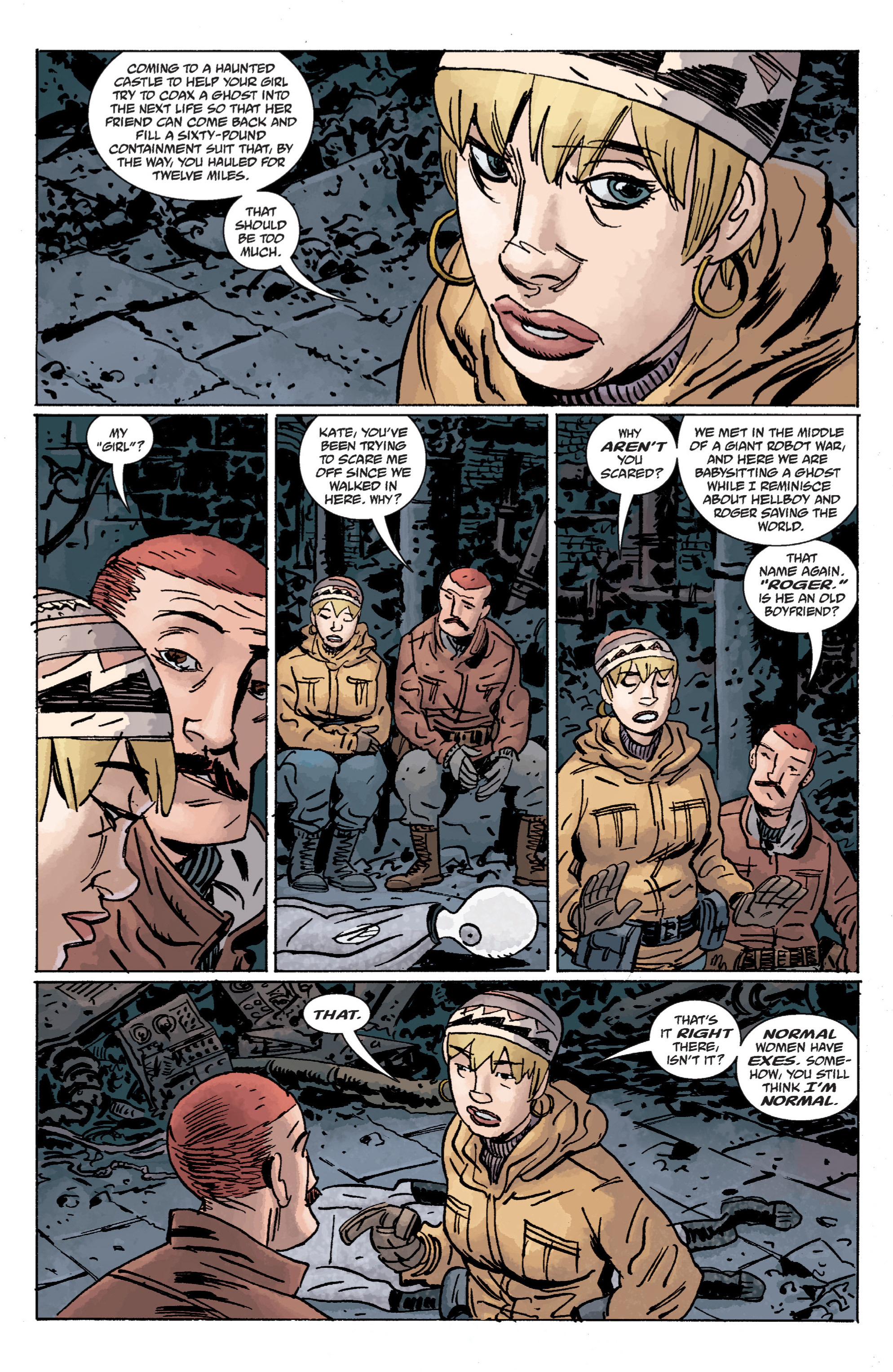 Read online B.P.R.D.: Hollow Earth and Other Stories comic -  Issue # TPB 14 - 48