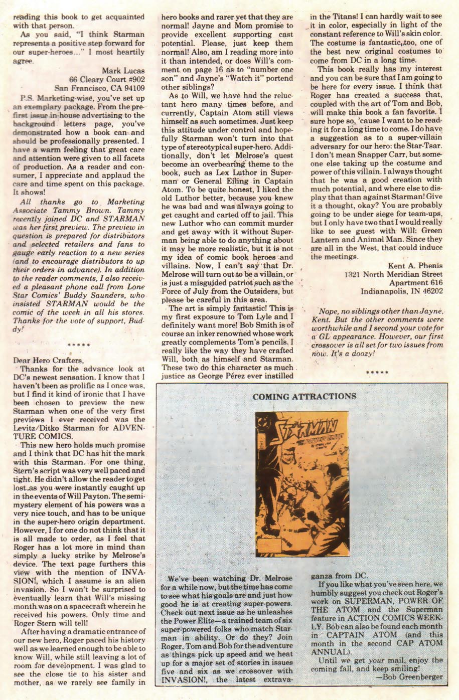 Starman (1988) Issue #3 #3 - English 25