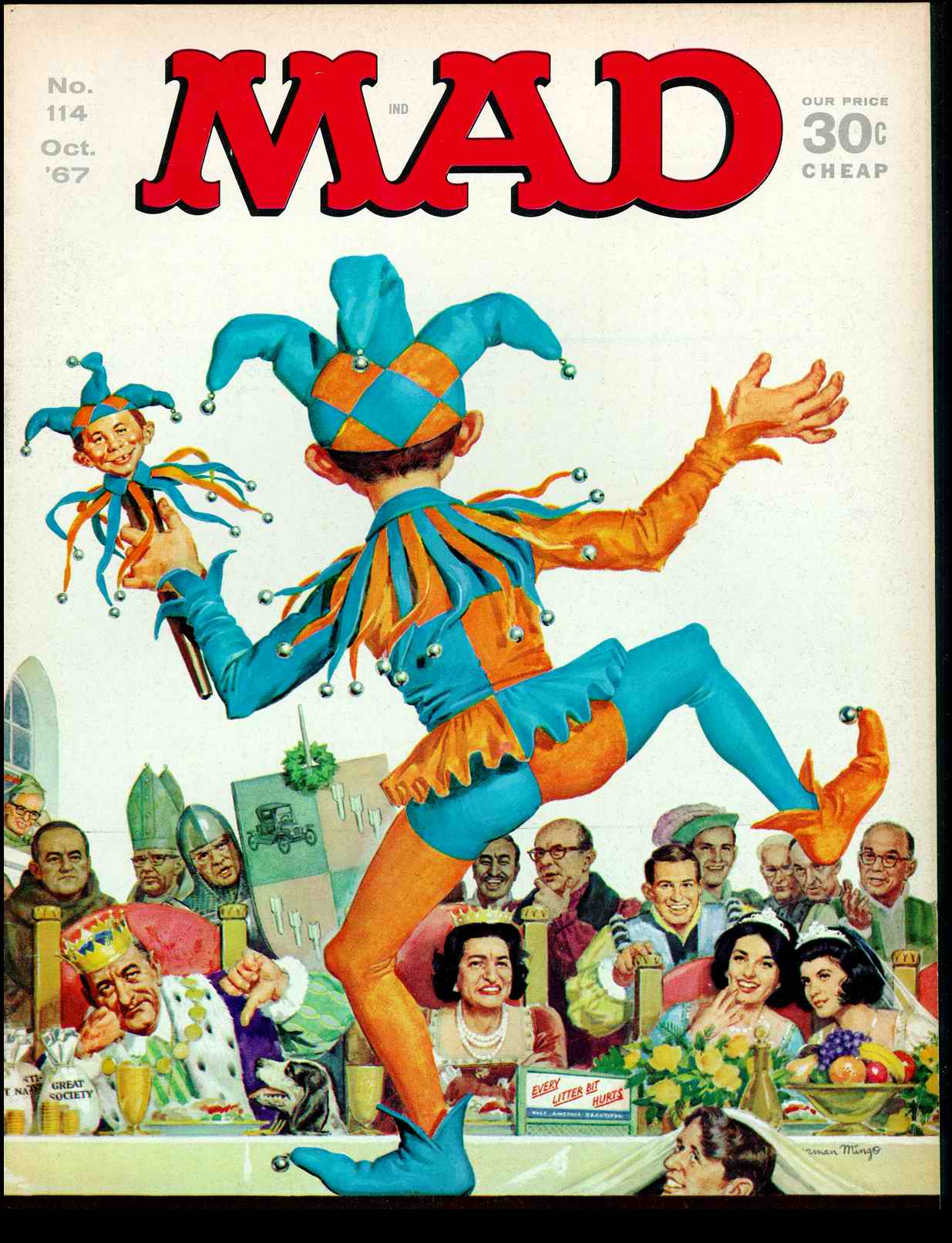 Read online MAD comic -  Issue #114 - 1