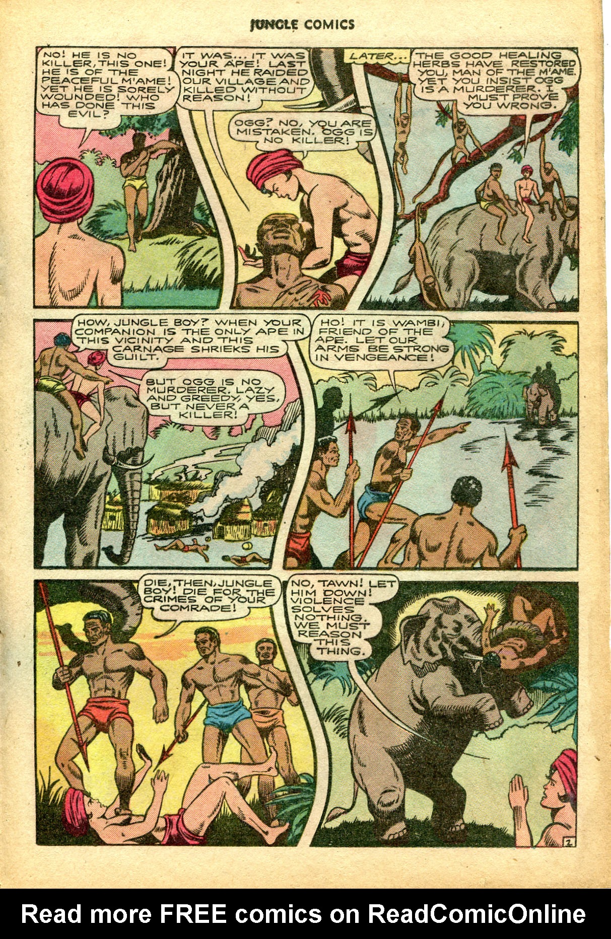 Read online Jungle Comics comic -  Issue #82 - 29