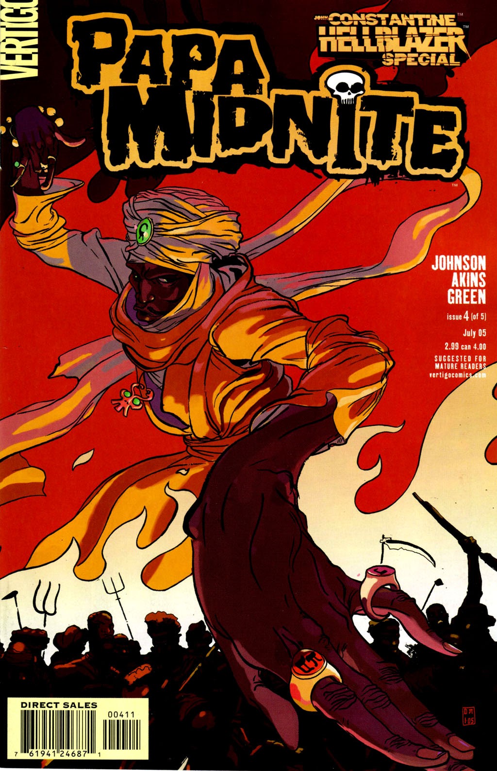 Read online John Constantine - Hellblazer Special: Papa Midnite comic -  Issue #4 - 1