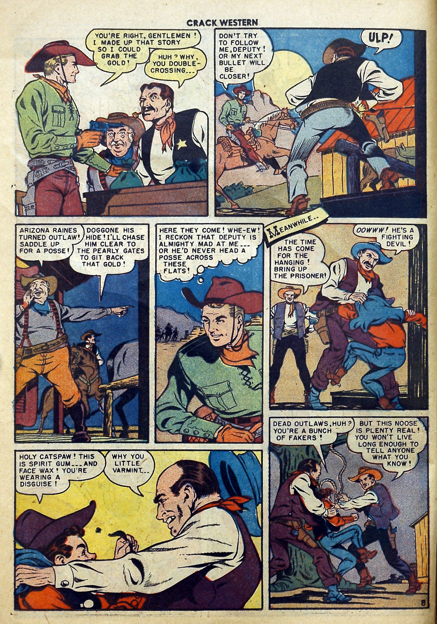 Read online Crack Western comic -  Issue #68 - 10