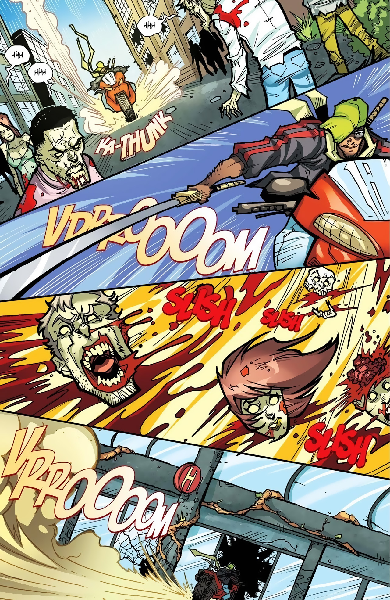 Read online Fanboys vs. Zombies comic -  Issue #5 - 11