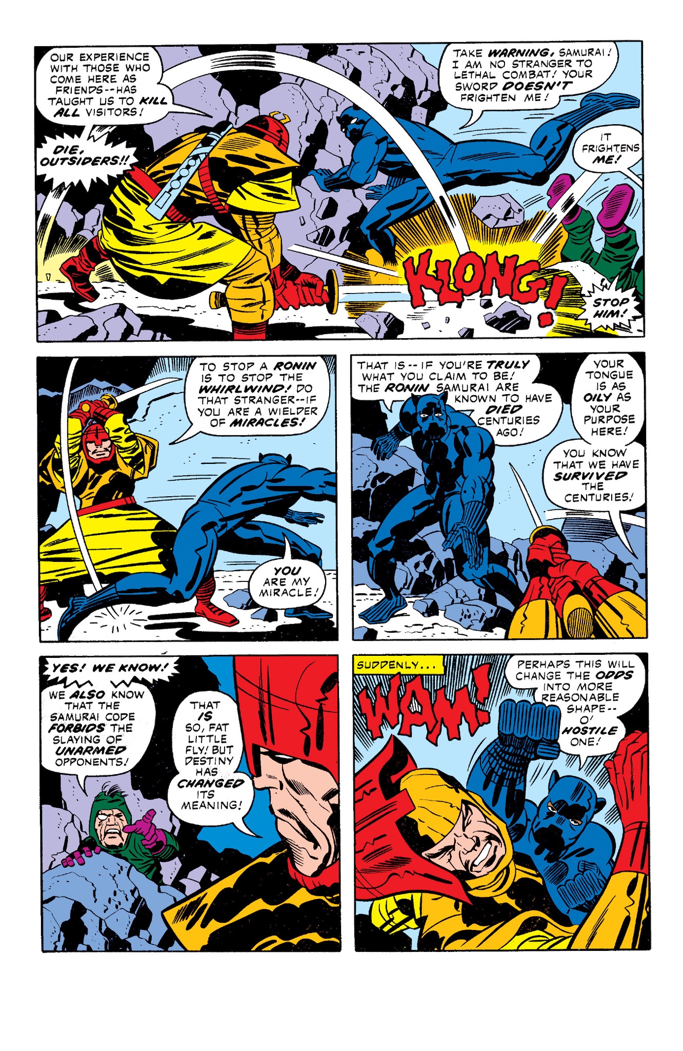 Read online Marvel Masterworks: The Black Panther comic -  Issue # TPB 2 - 97