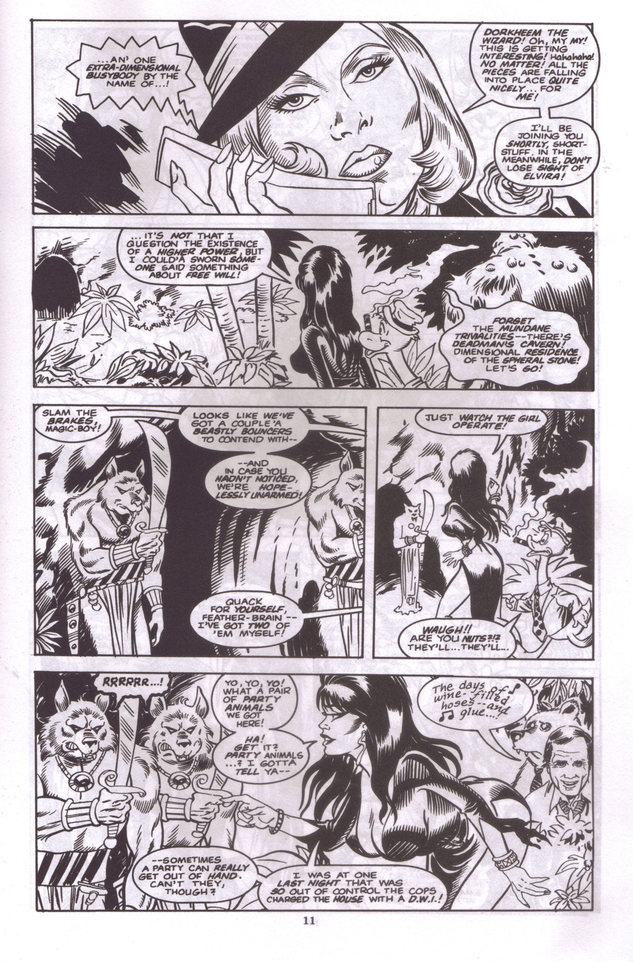 Read online Elvira, Mistress of the Dark comic -  Issue #49 - 13