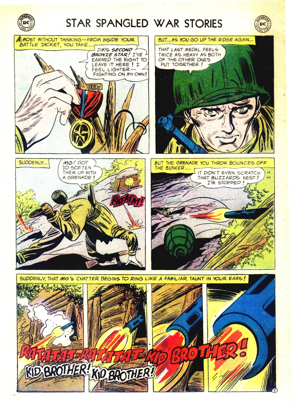 Read online Star Spangled War Stories (1952) comic -  Issue #54 - 32