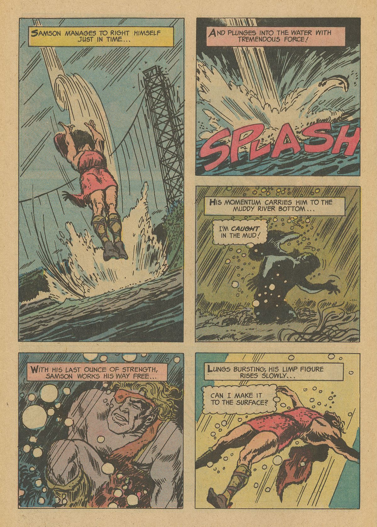 Read online Mighty Samson (1964) comic -  Issue #2 - 24