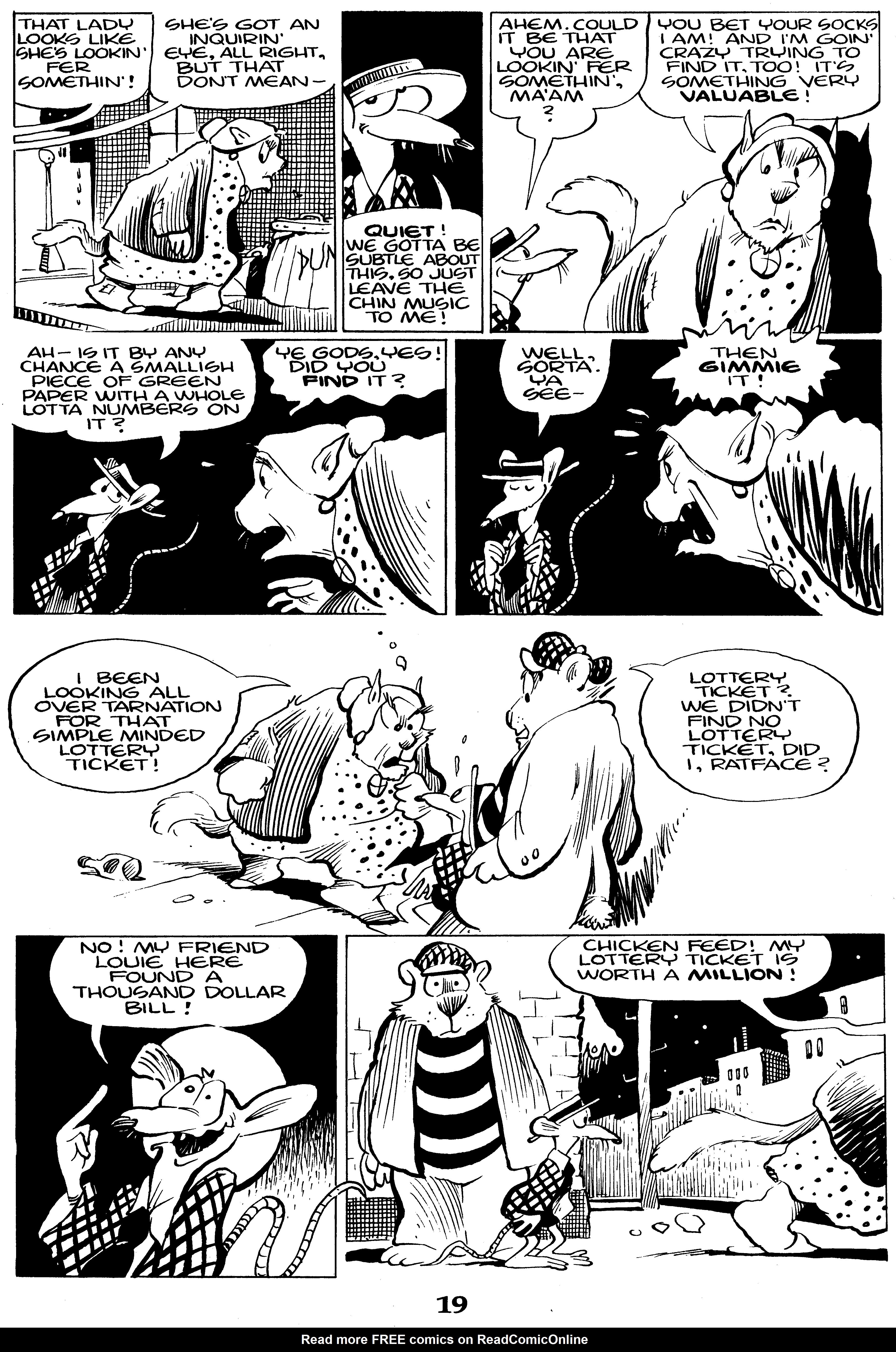 Read online Critters comic -  Issue #30 - 21