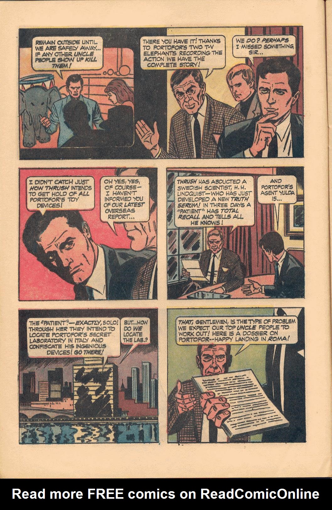 Read online The Man From U.N.C.L.E. comic -  Issue #3 - 12