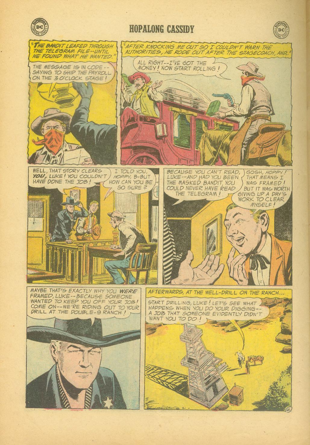 Read online Hopalong Cassidy comic -  Issue #105 - 30