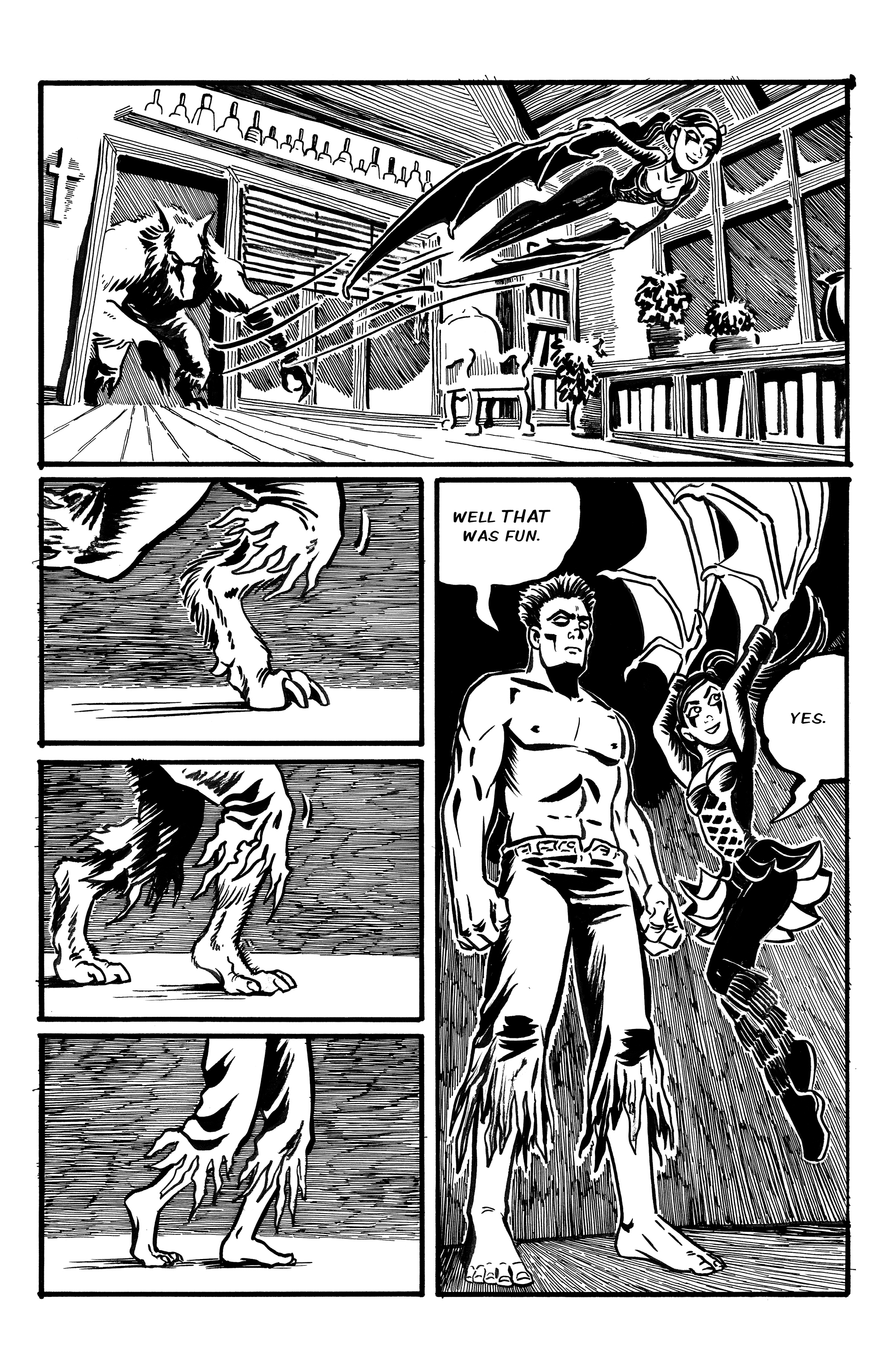 Read online Wulf and Batsy: Magnum Orgus comic -  Issue #3 - 51
