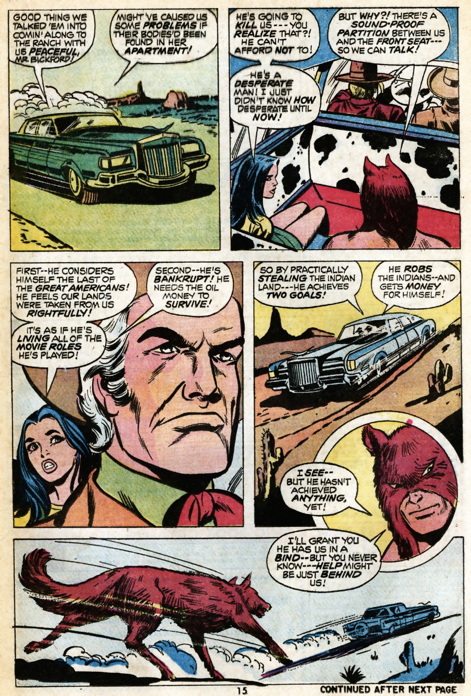 Read online Red Wolf (1972) comic -  Issue #9 - 12