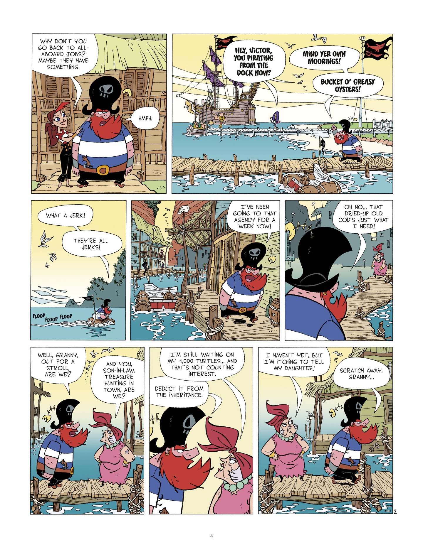 Read online Pirate Family comic -  Issue #1 - 4