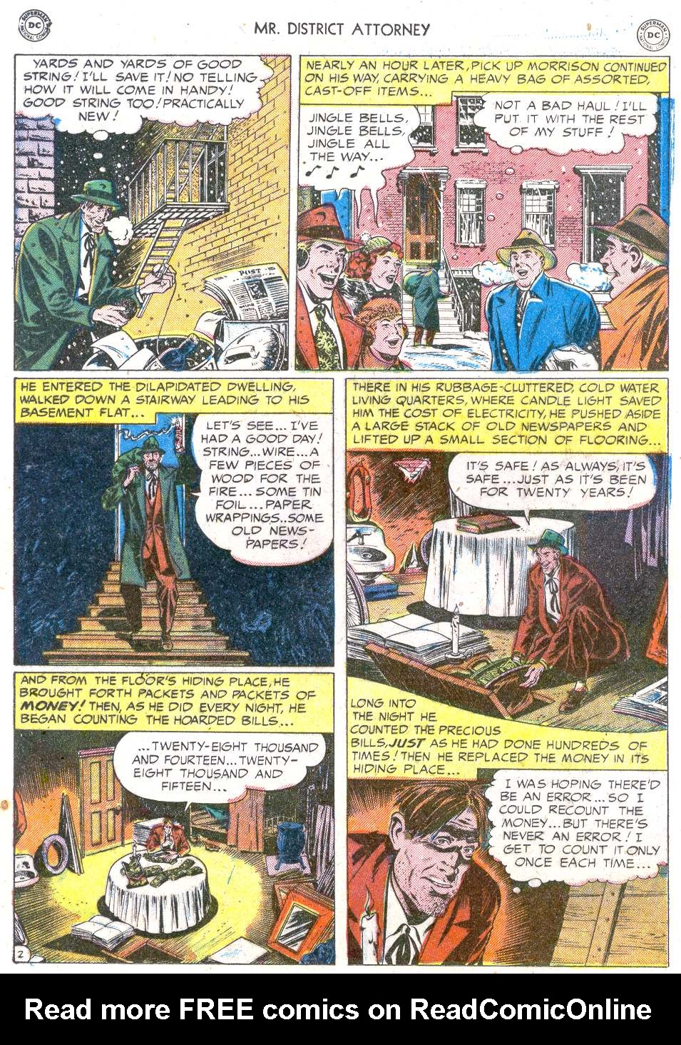 Read online Mr. District Attorney comic -  Issue #15 - 16