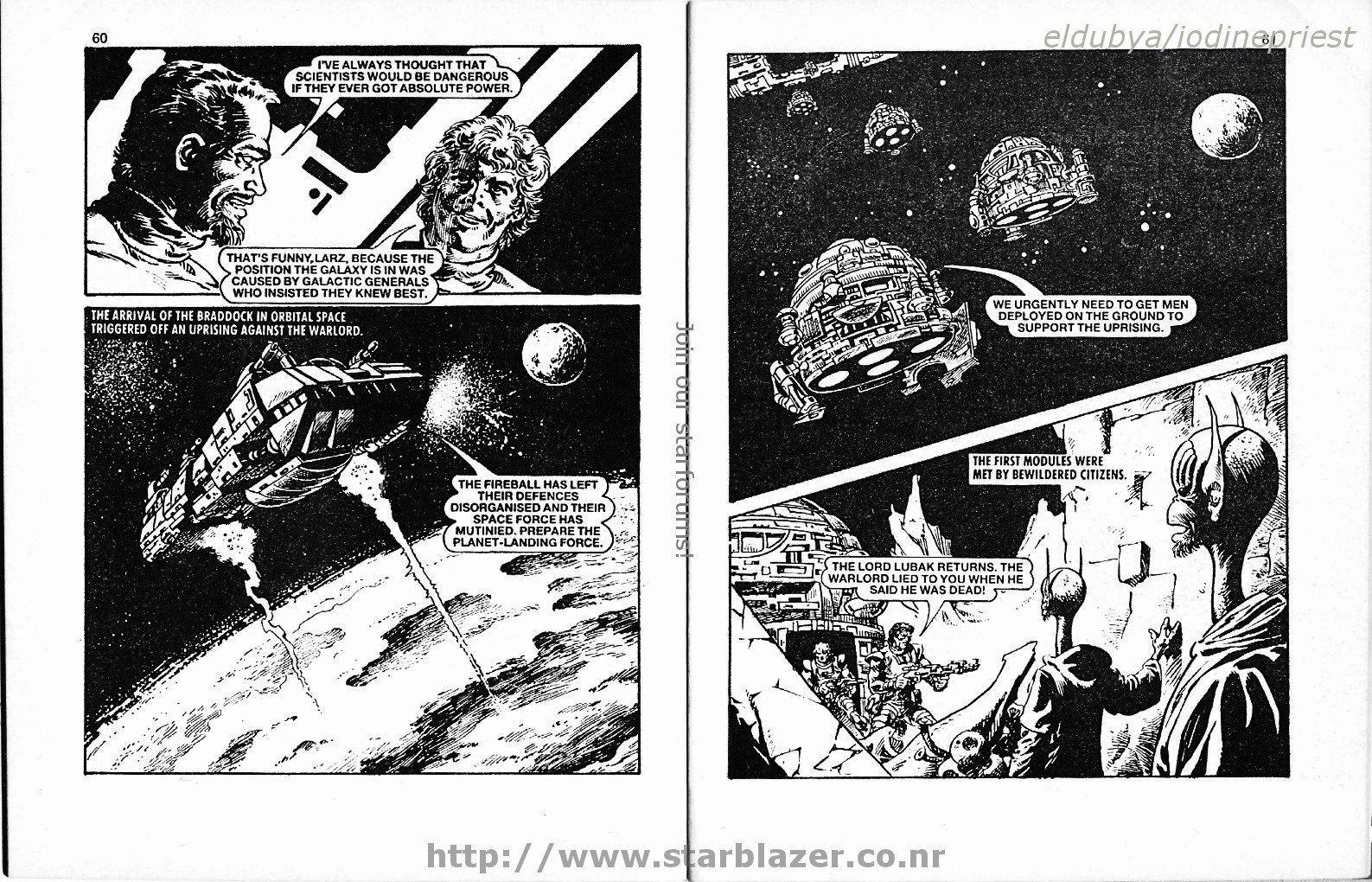 Read online Starblazer comic -  Issue #185 - 32