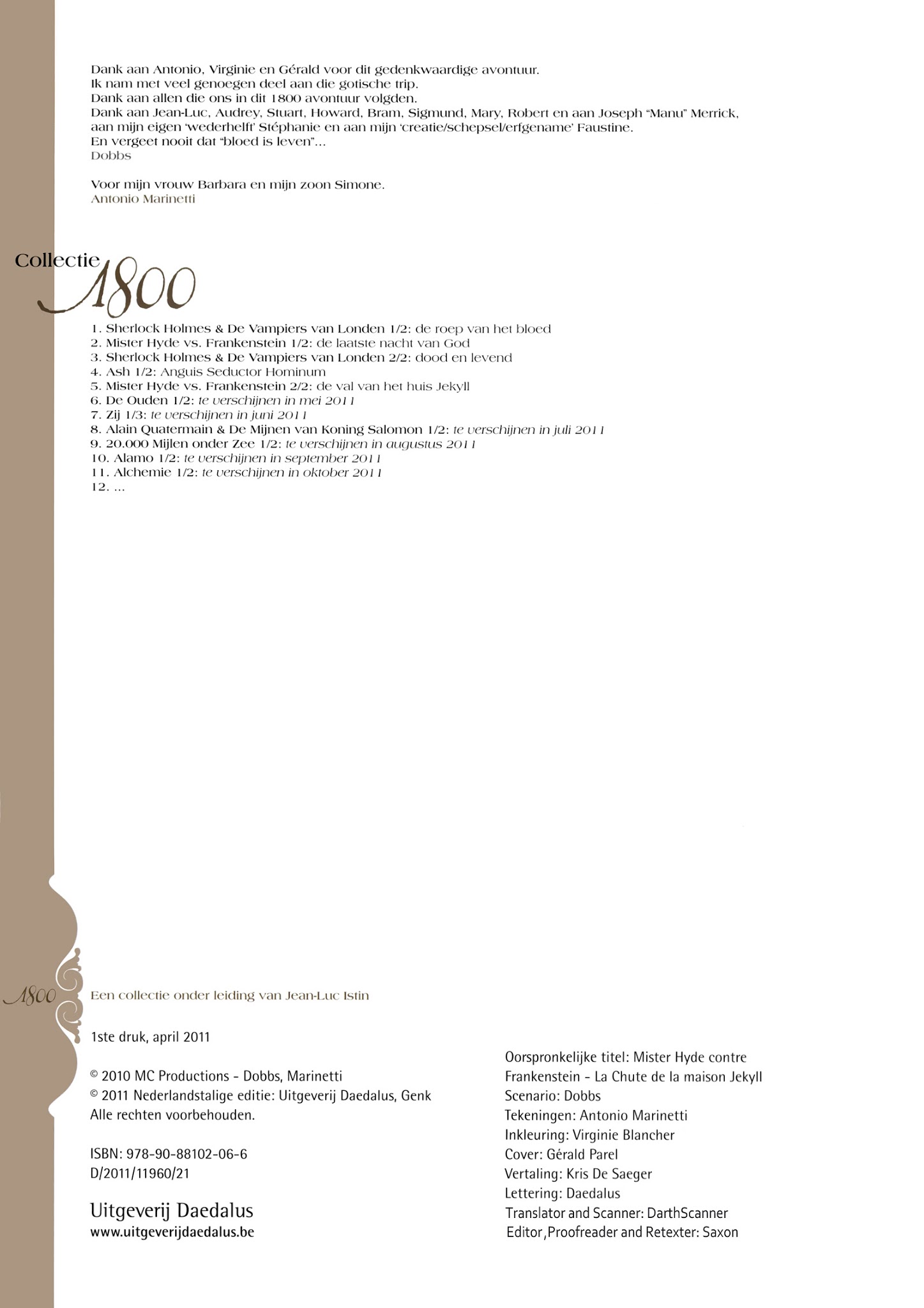 Read online Mister Hyde contre Frankenstein comic -  Issue #2 - 3