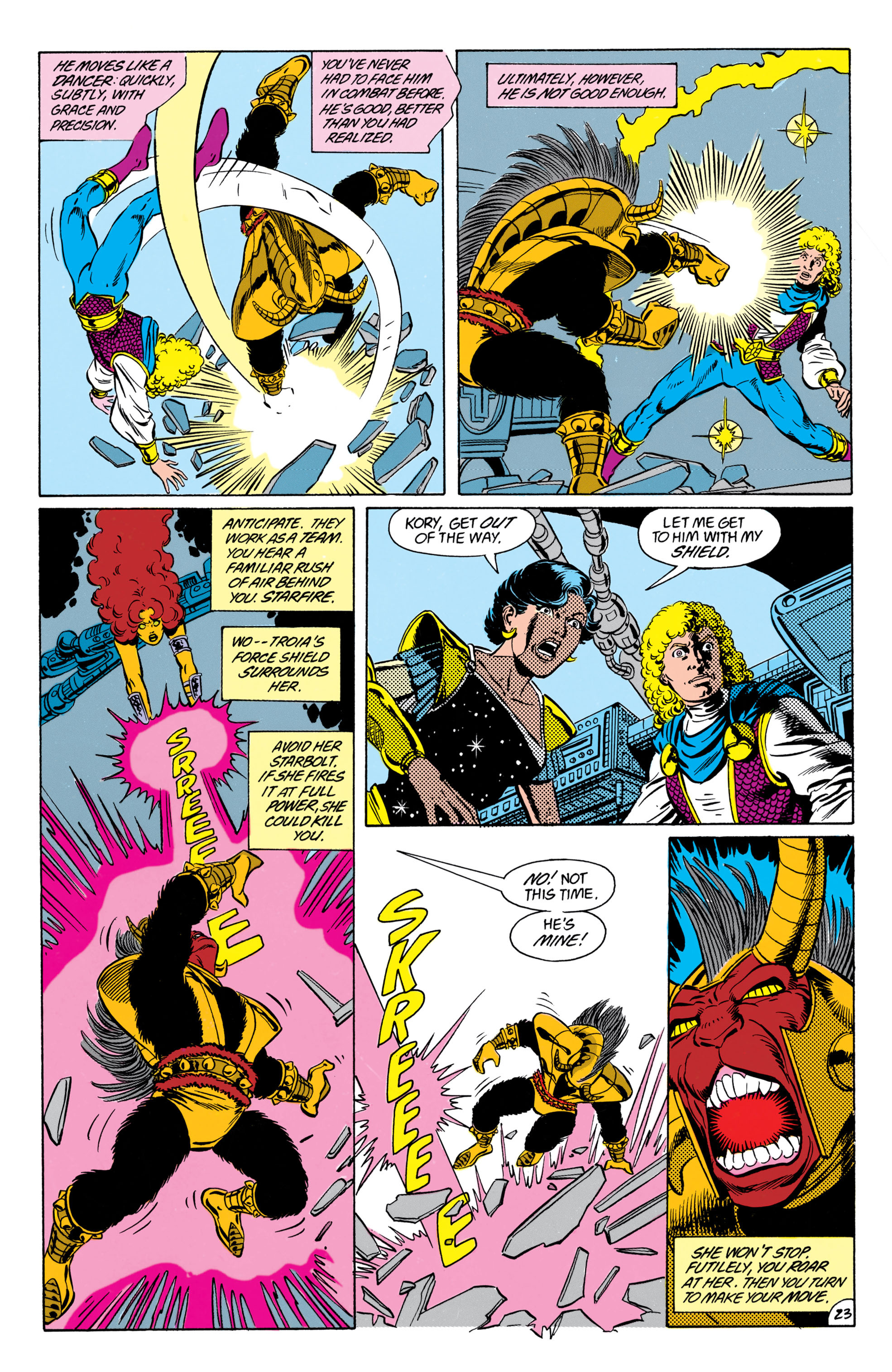 Read online The New Titans (1988) comic -  Issue #57 - 24