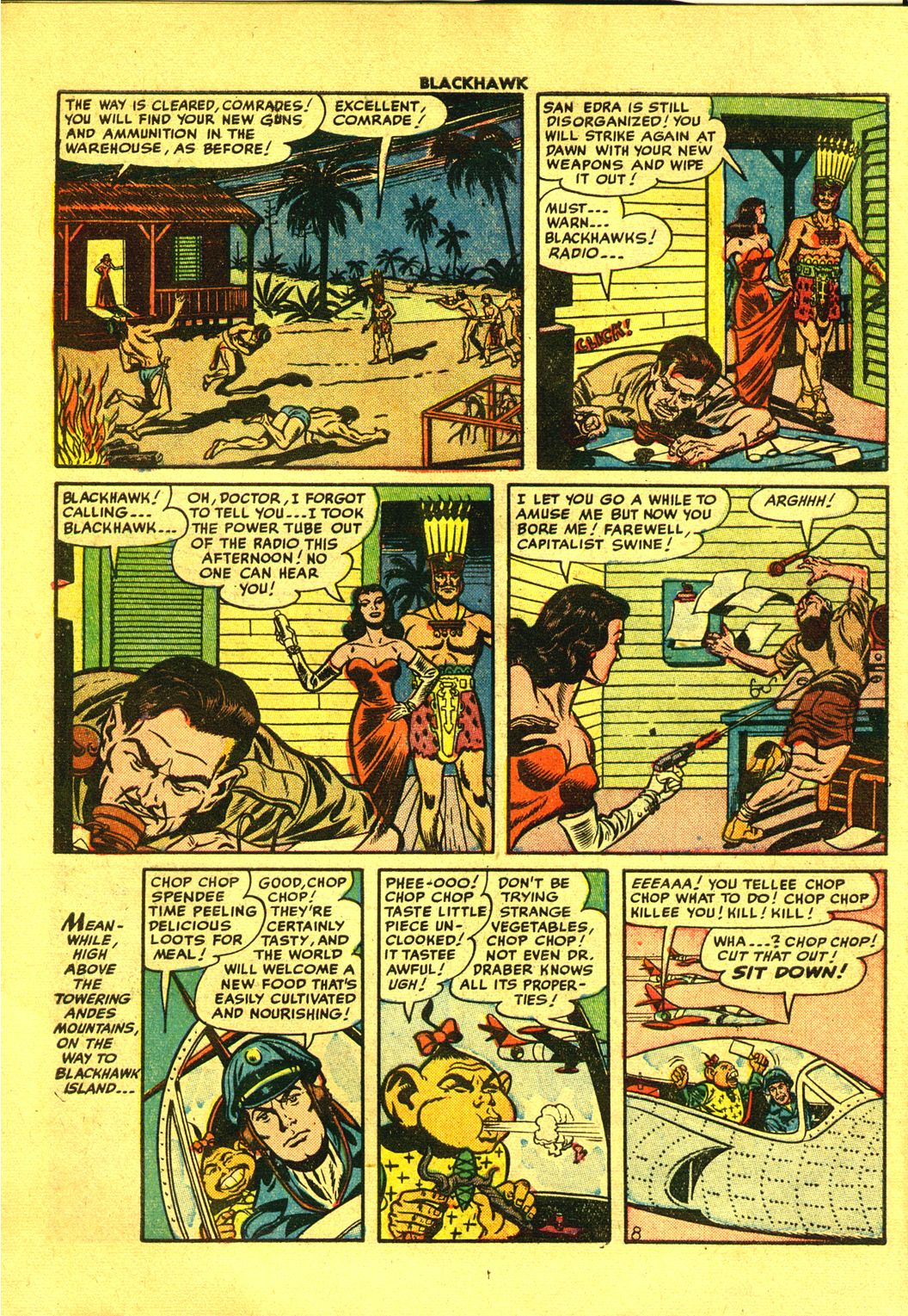 Read online Blackhawk (1957) comic -  Issue #51 - 10