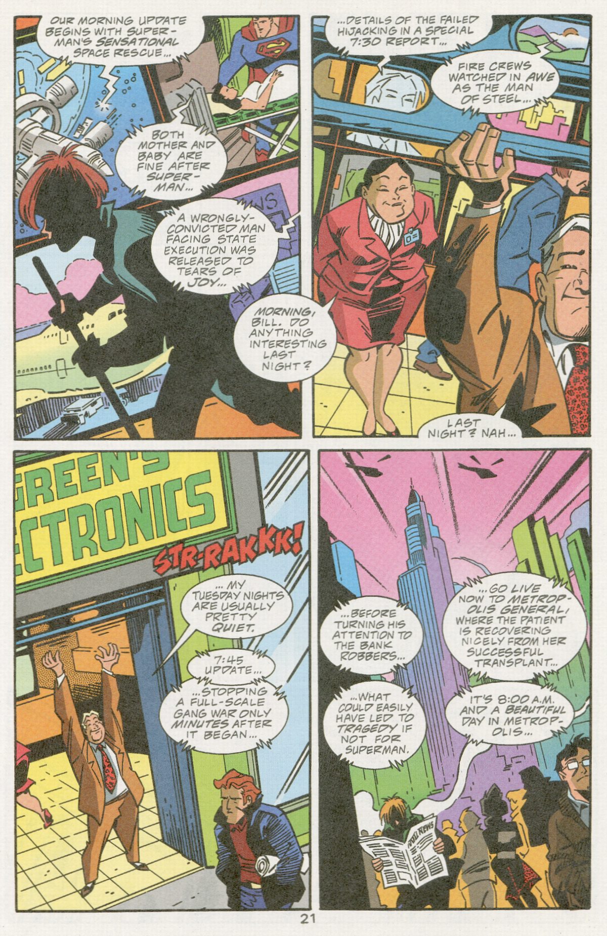 Read online Superman Adventures comic -  Issue #36 - 22