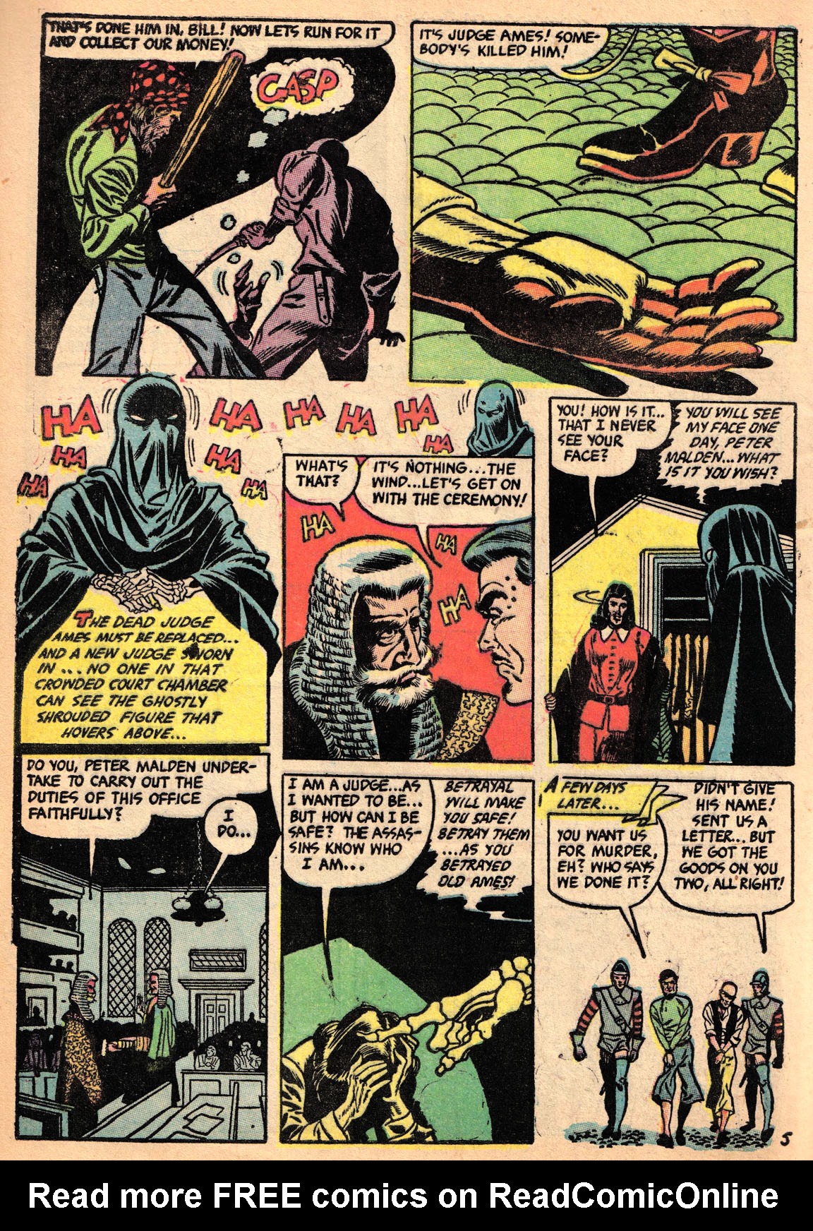 Read online Ghost Comics comic -  Issue #5 - 8