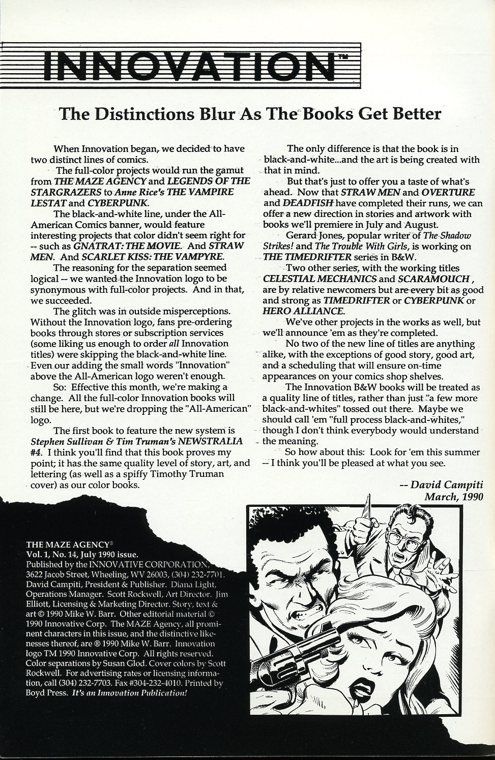 Read online Maze Agency (1989) comic -  Issue #14 - 2