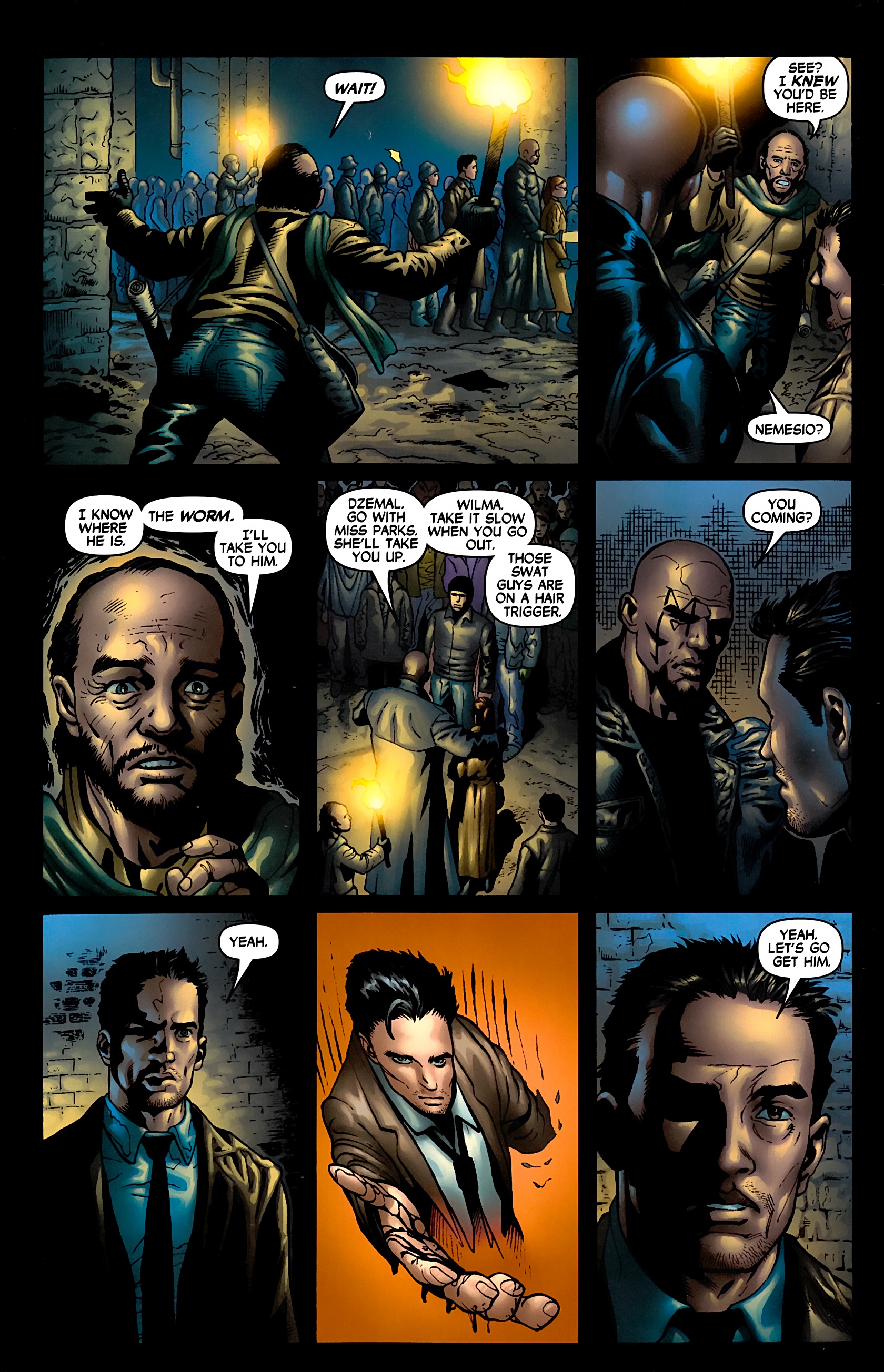 Read online District X comic -  Issue #11 - 22