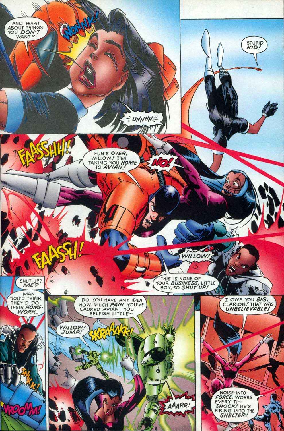 Read online X-Nation 2099 comic -  Issue #2 - 17