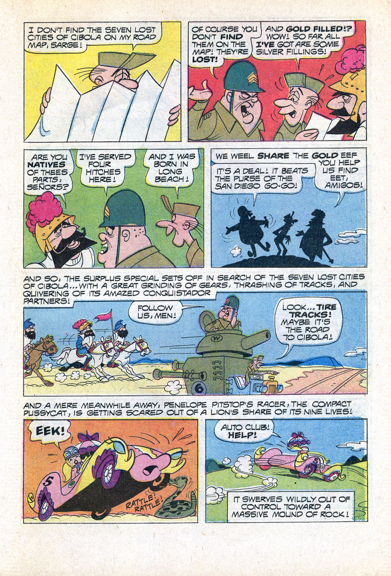Read online Hanna-Barbera Wacky Races comic -  Issue #7 - 21