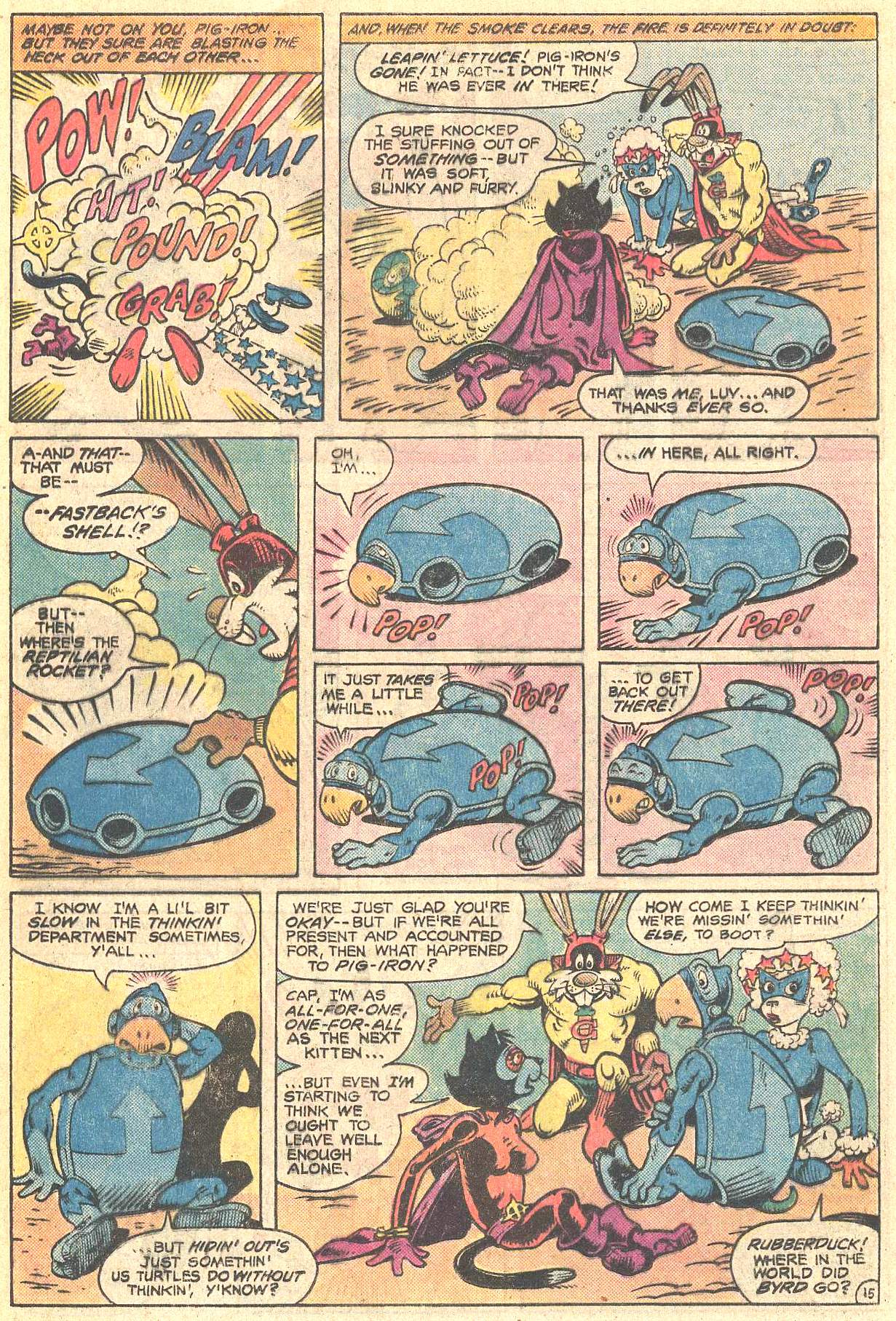 Read online Captain Carrot and His Amazing Zoo Crew! comic -  Issue #2 - 16