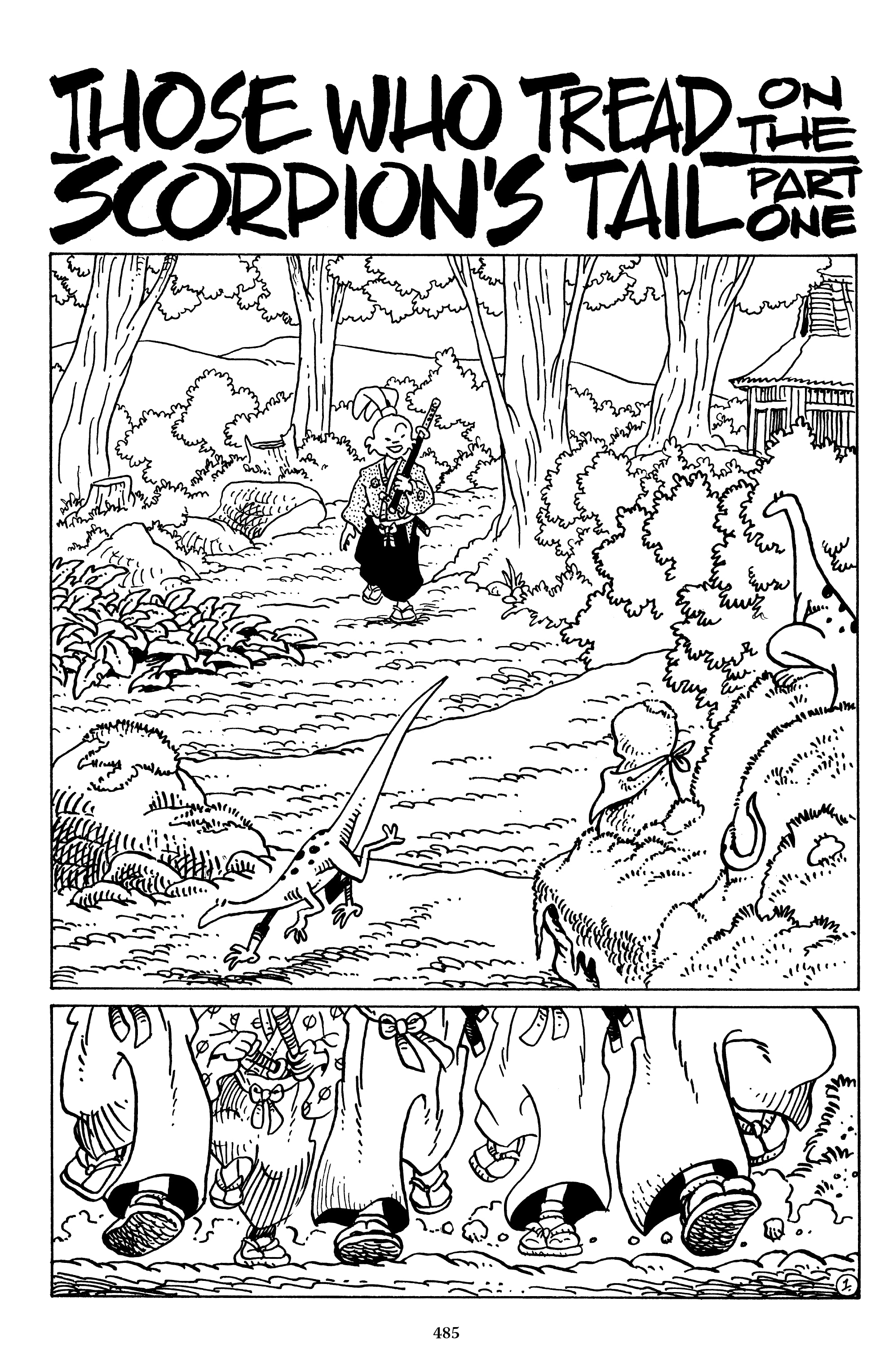 Read online The Usagi Yojimbo Saga (2021) comic -  Issue # TPB 7 (Part 5) - 75