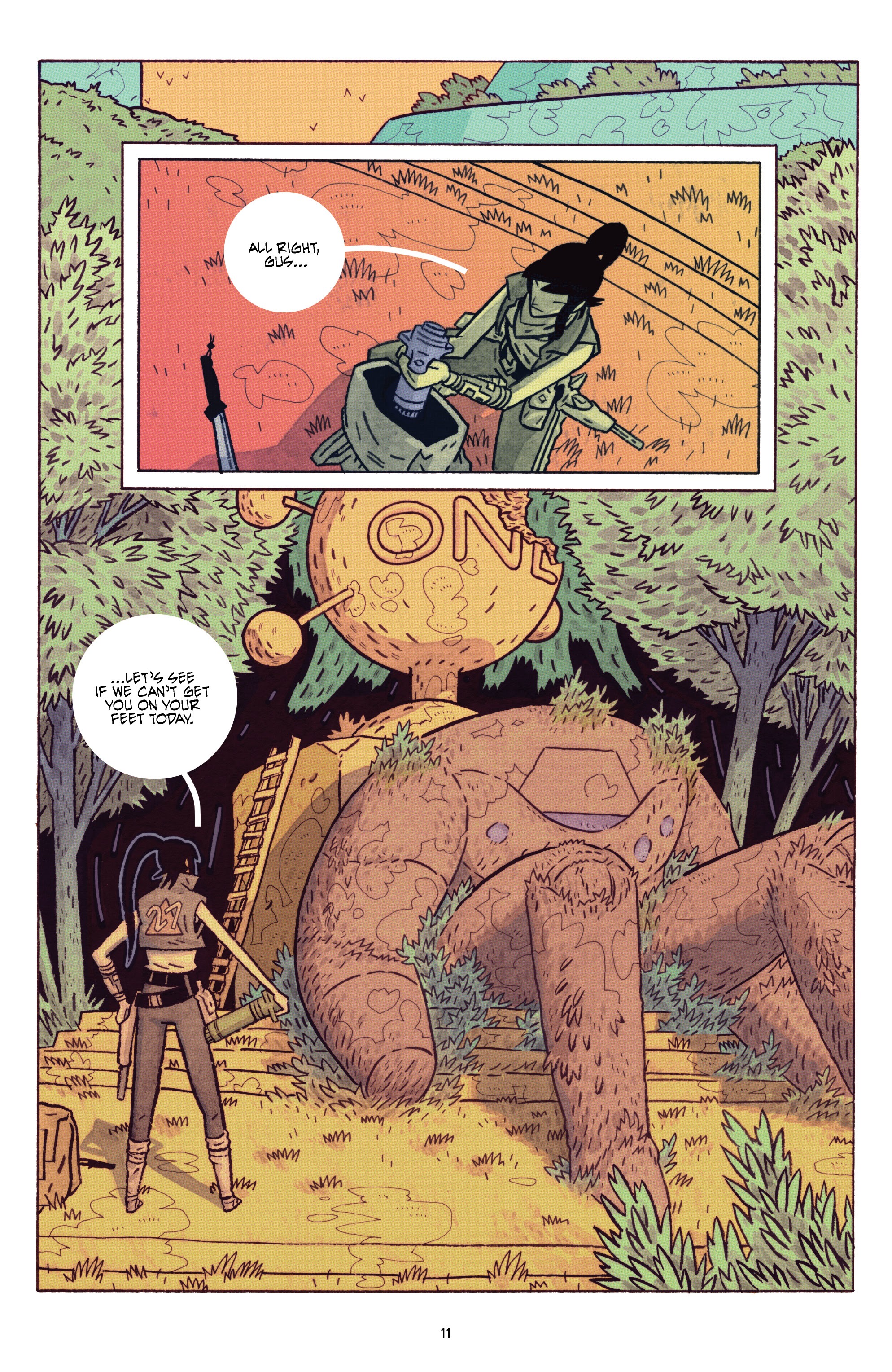 Read online ApocalyptiGirl: An Aria for the End Times (2020) comic -  Issue # TPB - 13