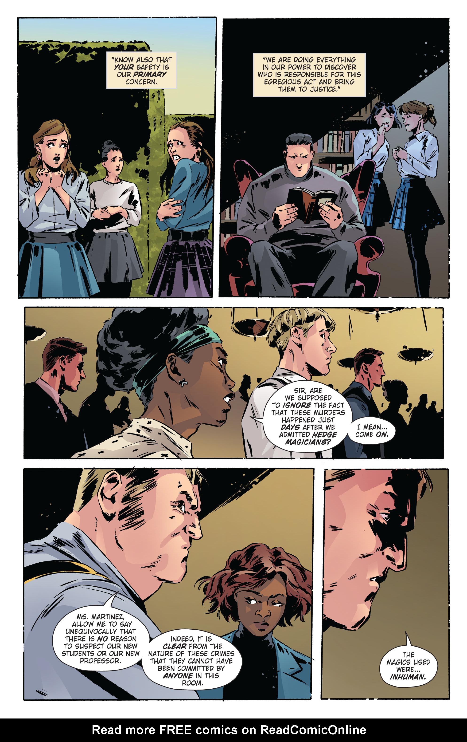 Read online The Magicians comic -  Issue #4 - 4