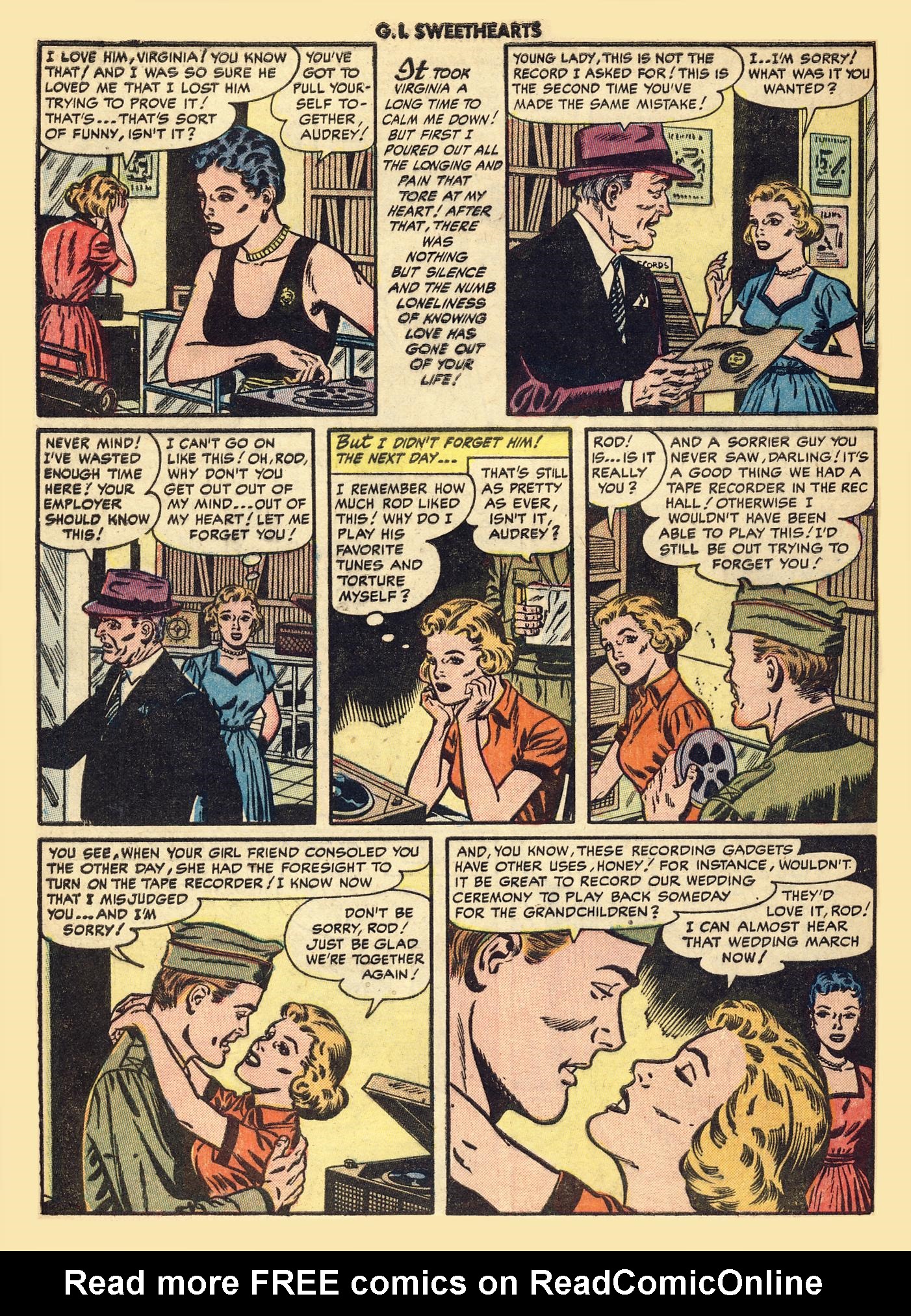 Read online G.I. Sweethearts comic -  Issue #41 - 32