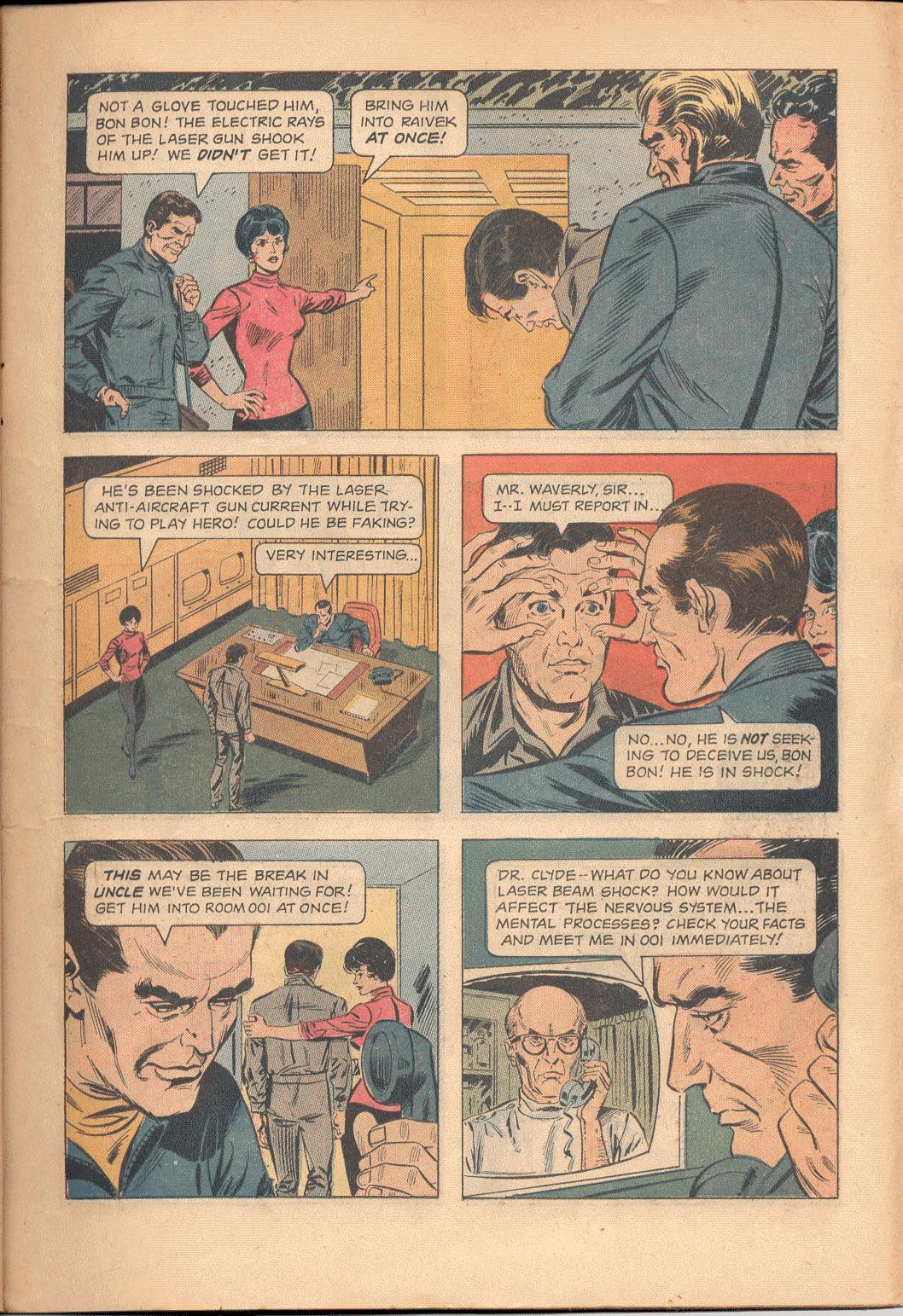 Read online The Man From U.N.C.L.E. comic -  Issue #4 - 11
