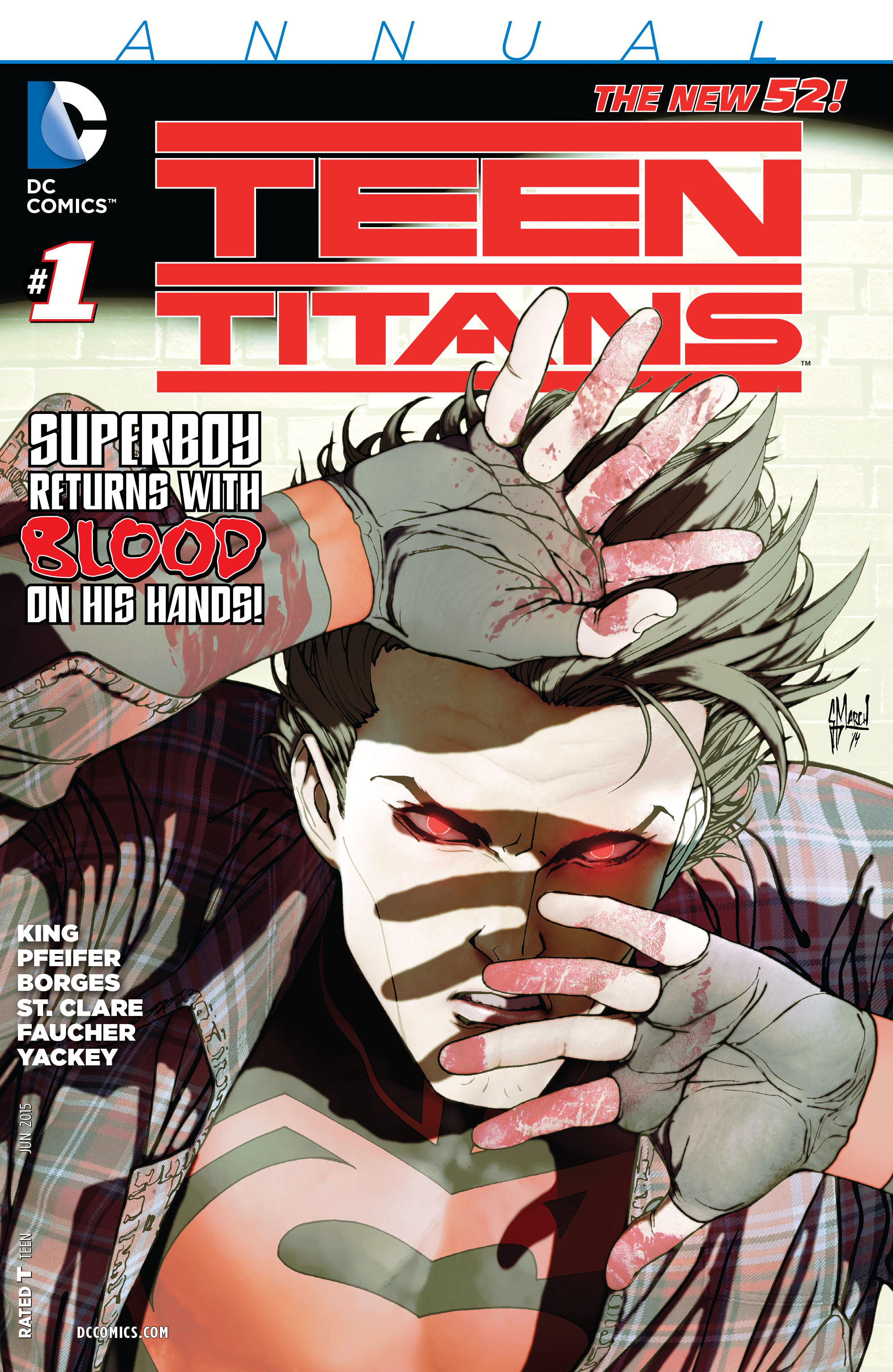 Read online Teen Titans (2014) comic -  Issue # _Annual 1 - 1
