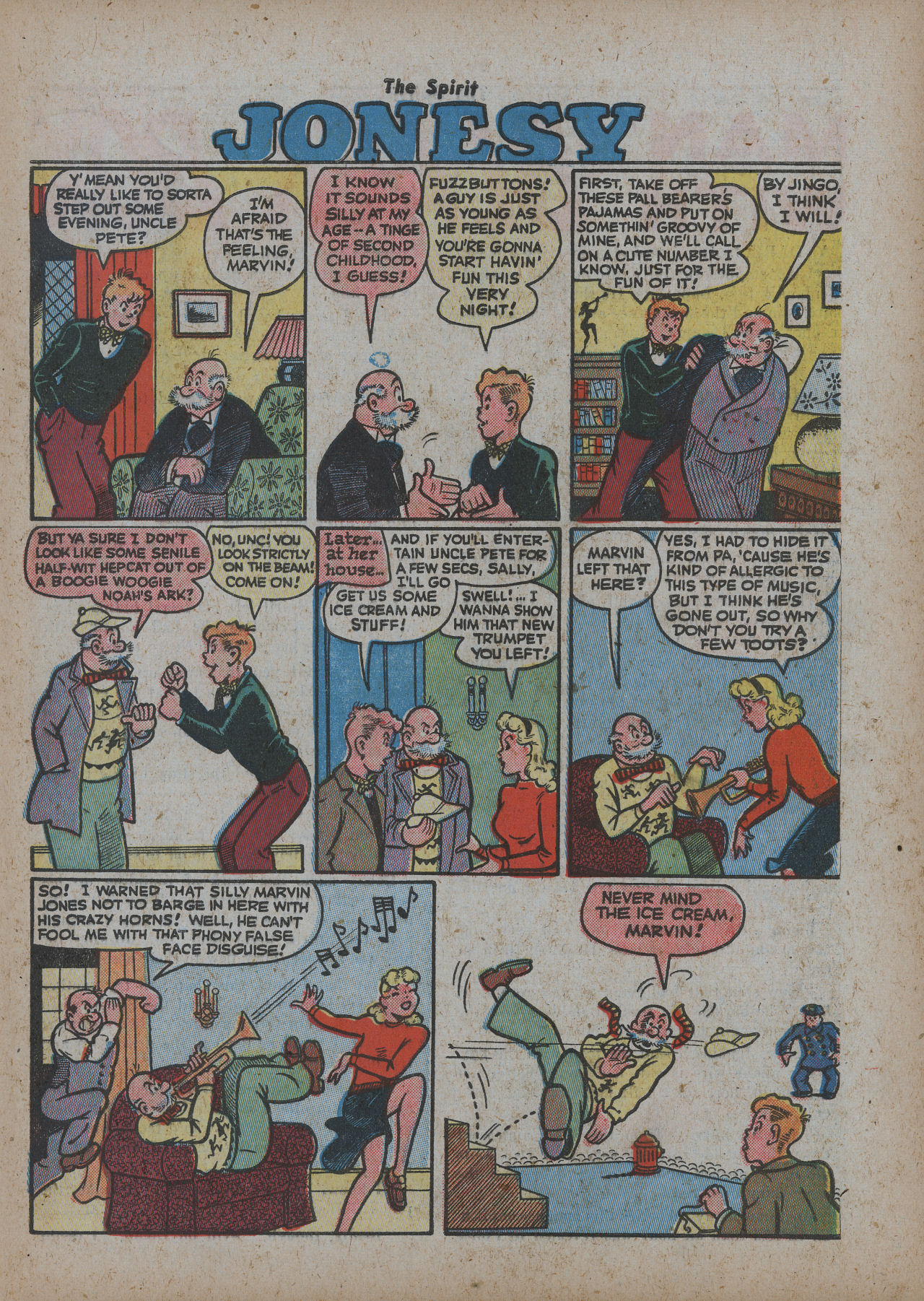 Read online The Spirit (1944) comic -  Issue #13 - 39