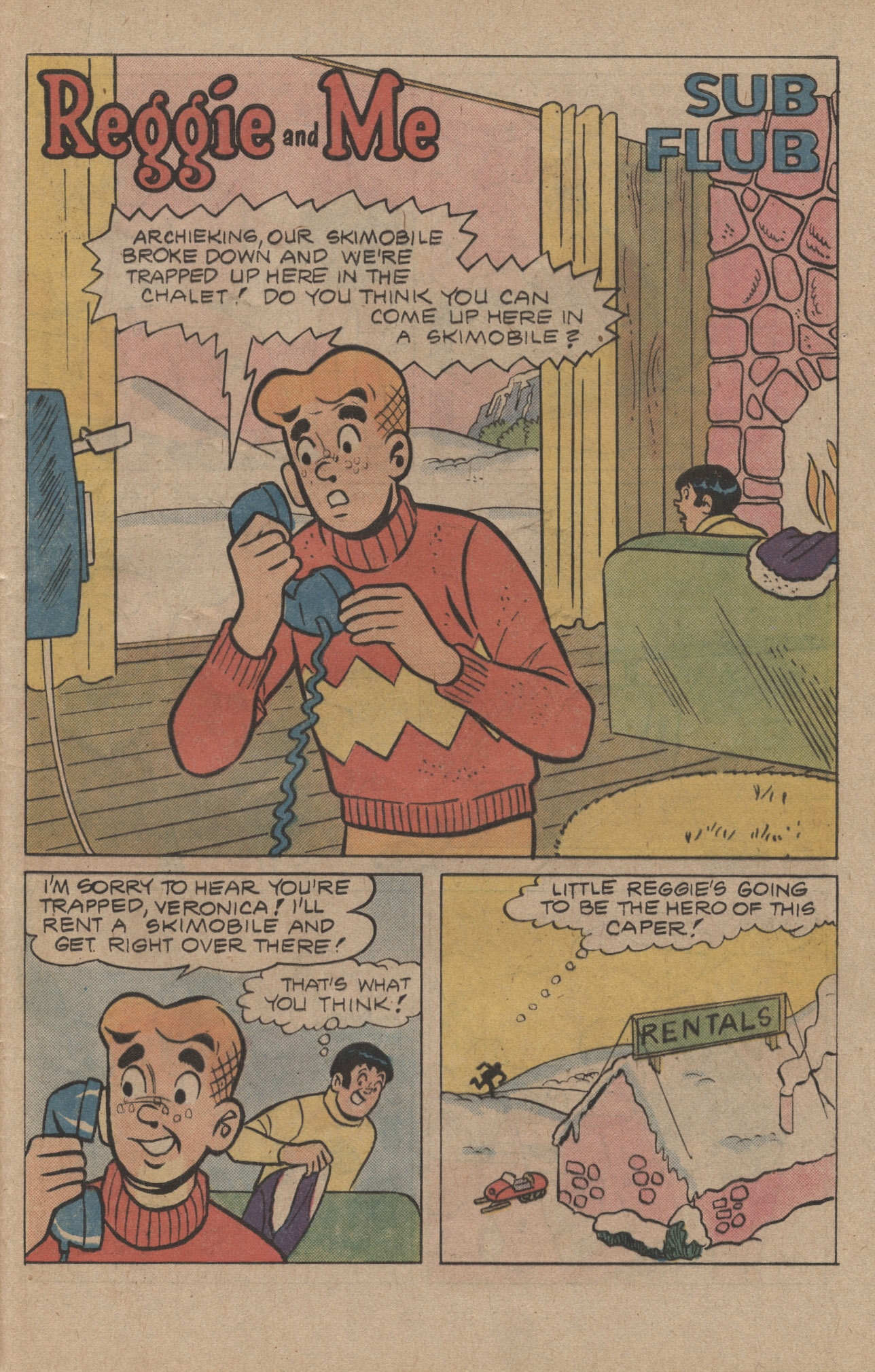 Read online Reggie and Me (1966) comic -  Issue #94 - 29