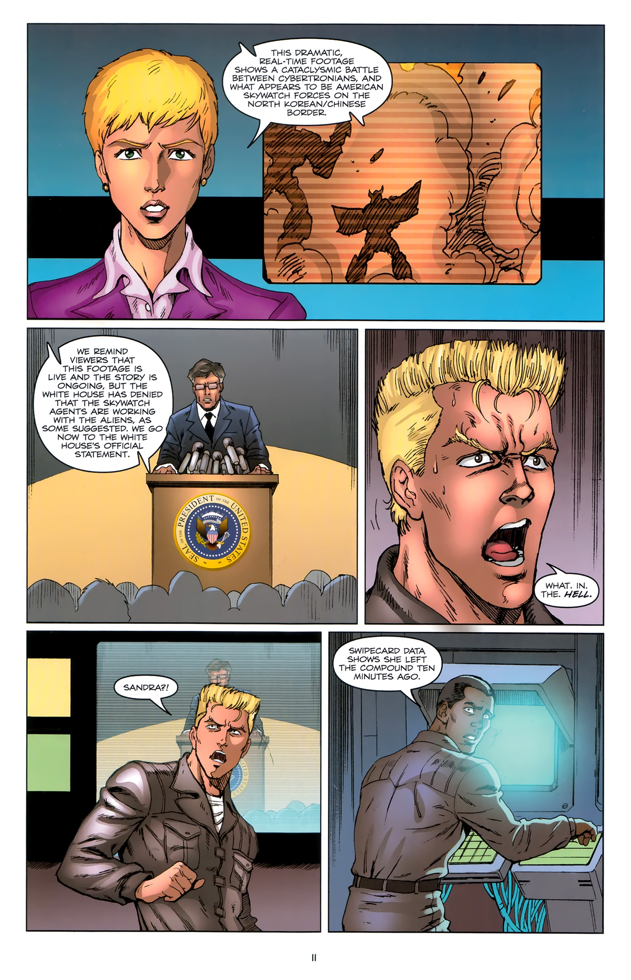 Read online The Transformers (2009) comic -  Issue #12 - 14