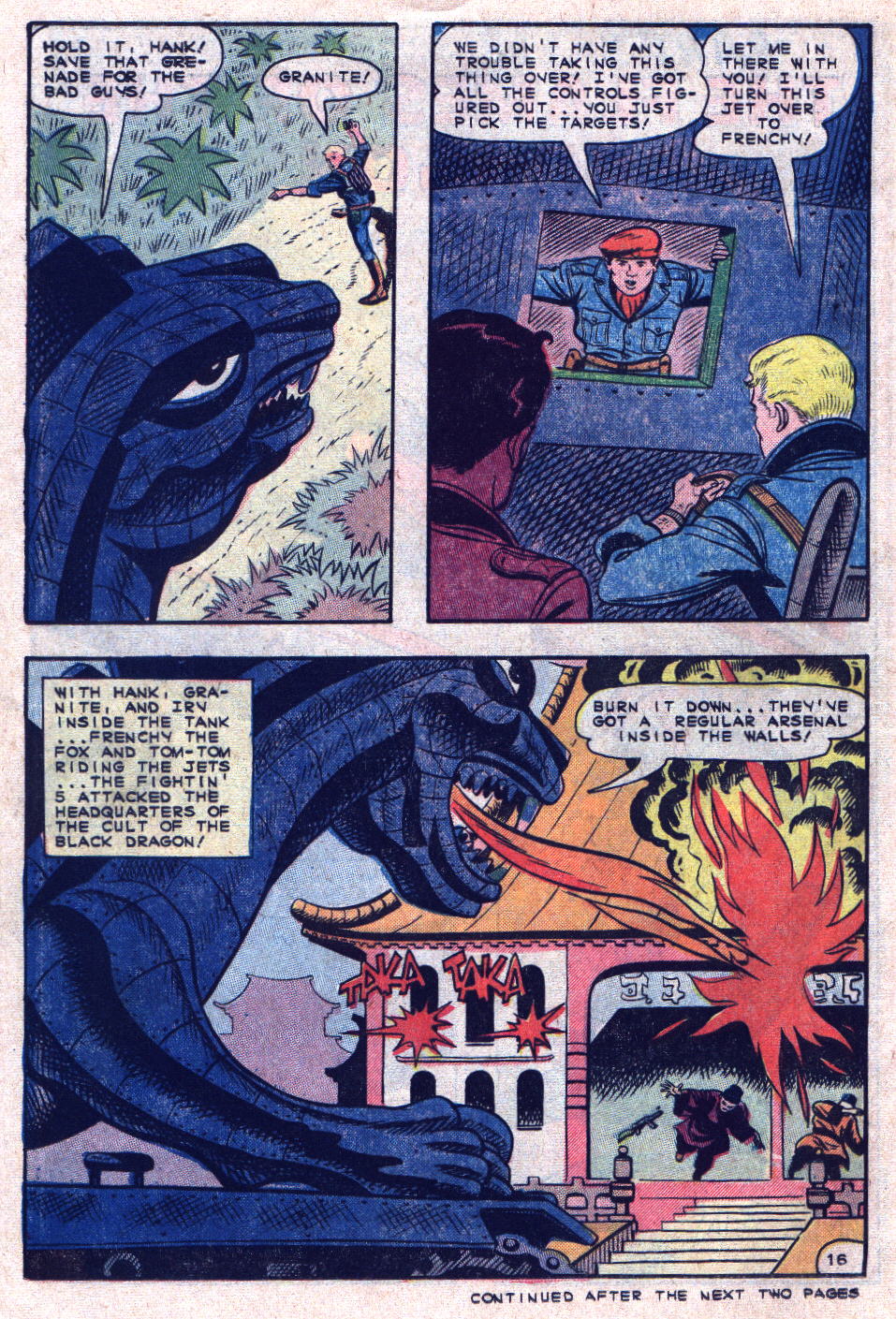 Read online The Fightin' 5 comic -  Issue #33 - 22