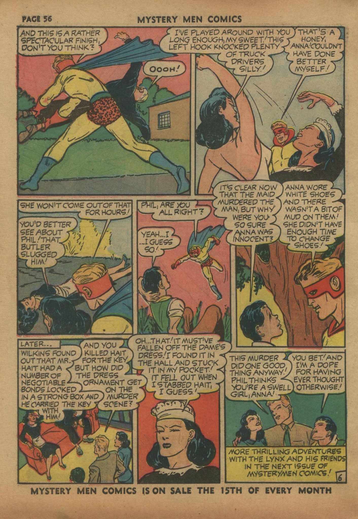 Read online Mystery Men Comics comic -  Issue #27 - 58