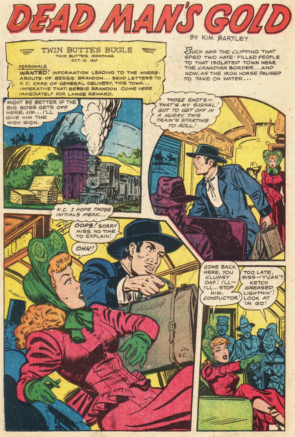 Read online Cowgirl Romances (1950) comic -  Issue #5 - 26
