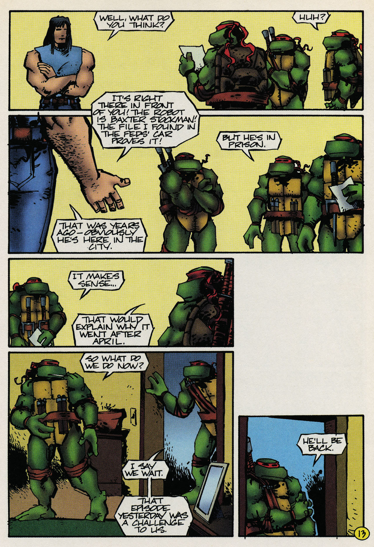 Read online Teenage Mutant Ninja Turtles (1993) comic -  Issue #7 - 15