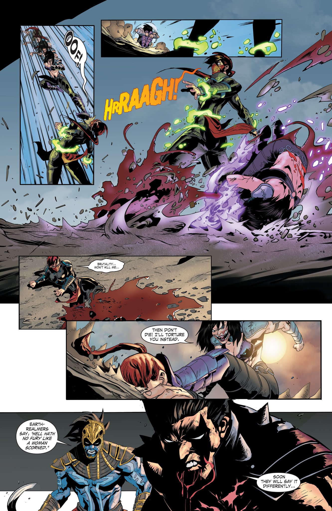 Read online Mortal Kombat X [I] comic -  Issue # _TPB 3 - 19
