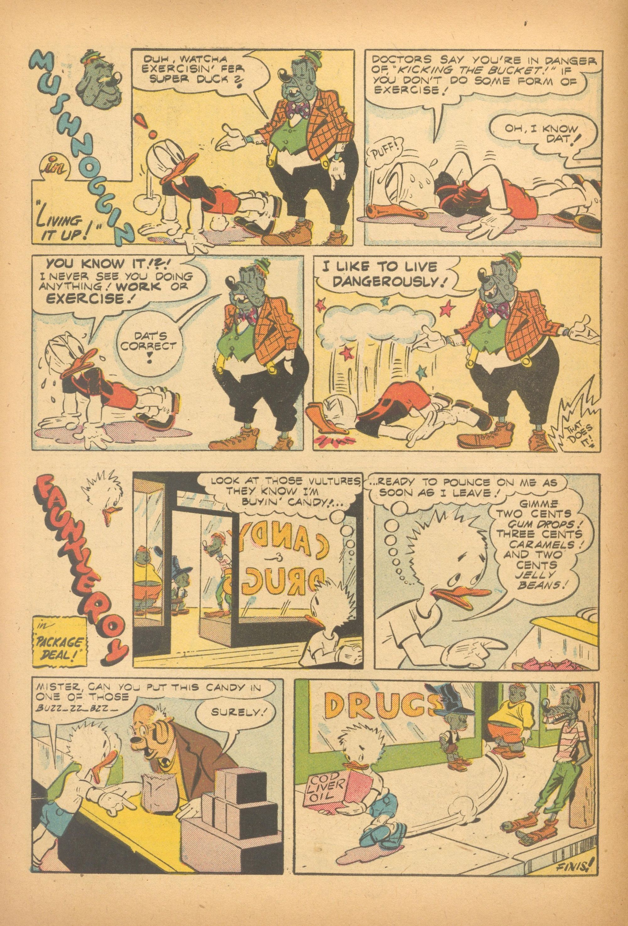 Read online Super Duck Comics comic -  Issue #62 - 6